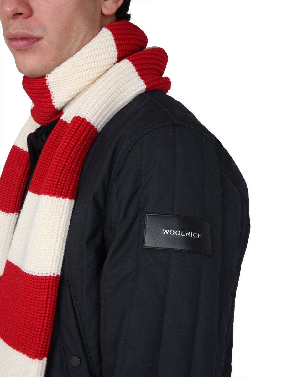 Woolrich Barrier Overshirt – Marineblauw
