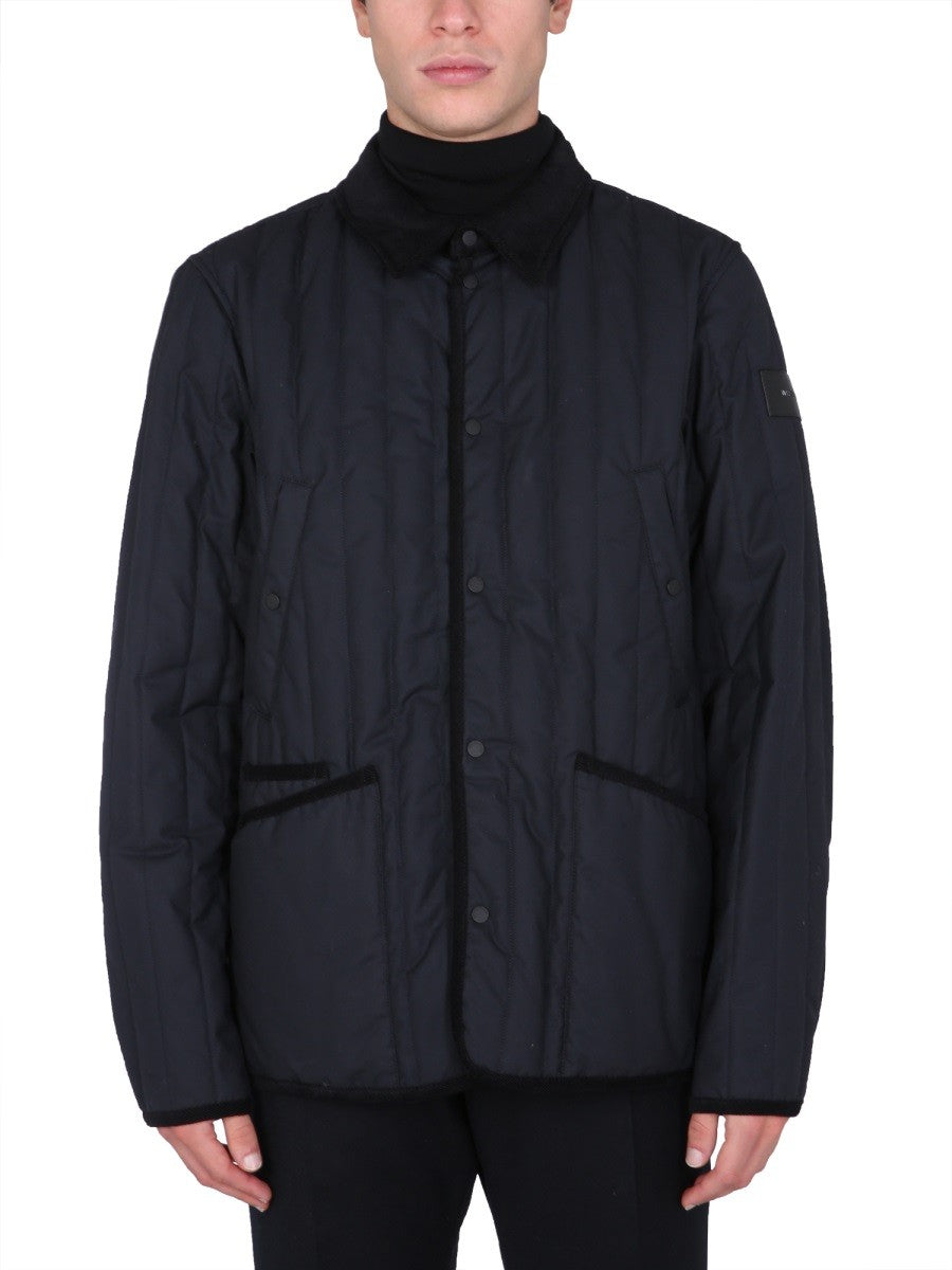 Woolrich Barrier Overshirt – Marineblauw