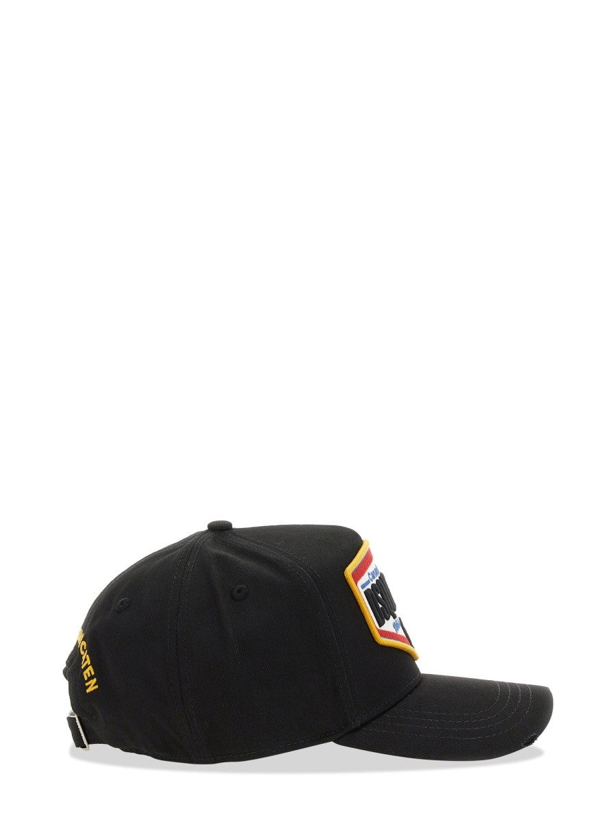 Dsquared2 Katoenen Pet – Zwart