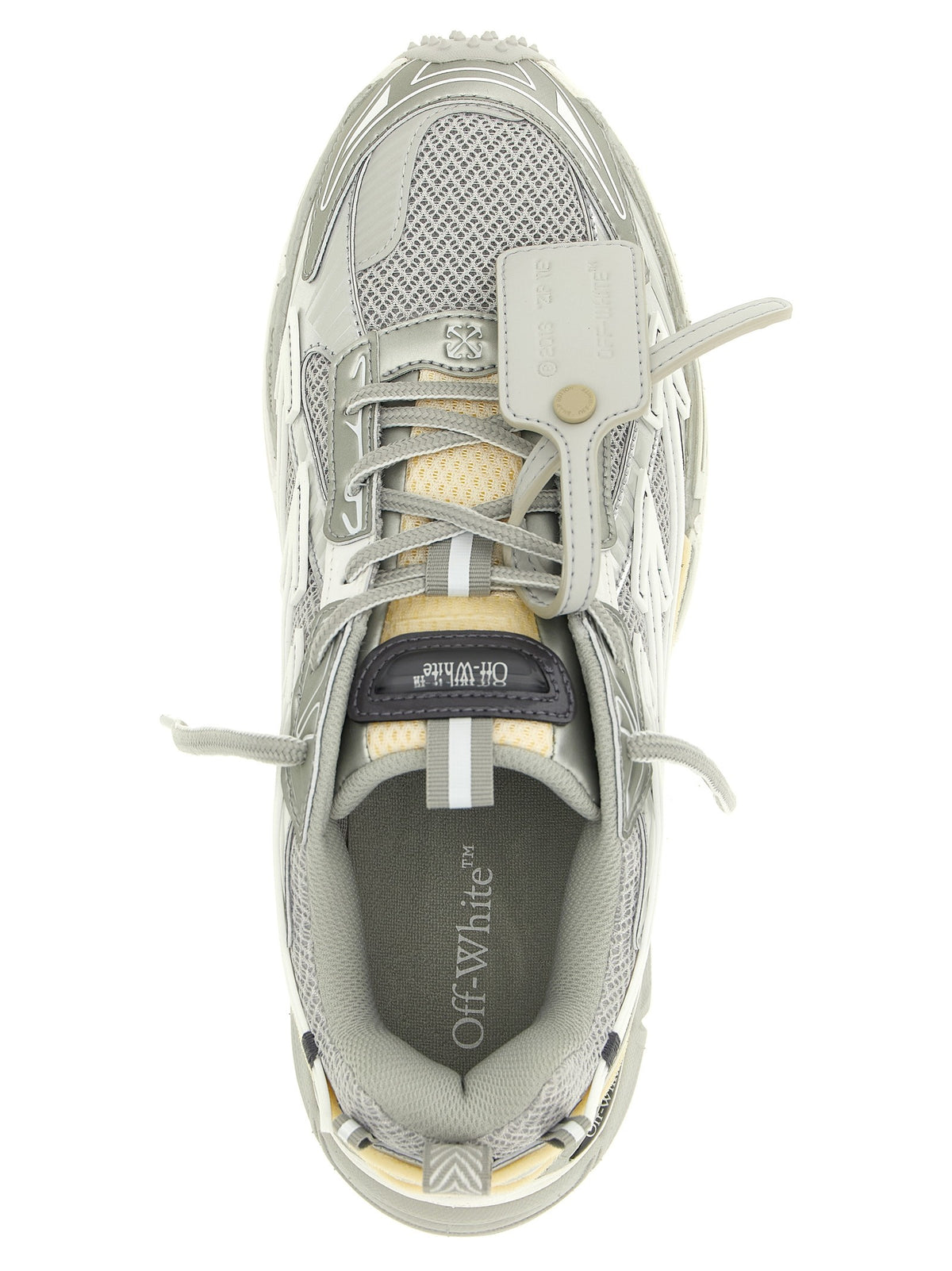 Off-White Be Right Back Sneakers Heren – Zilver