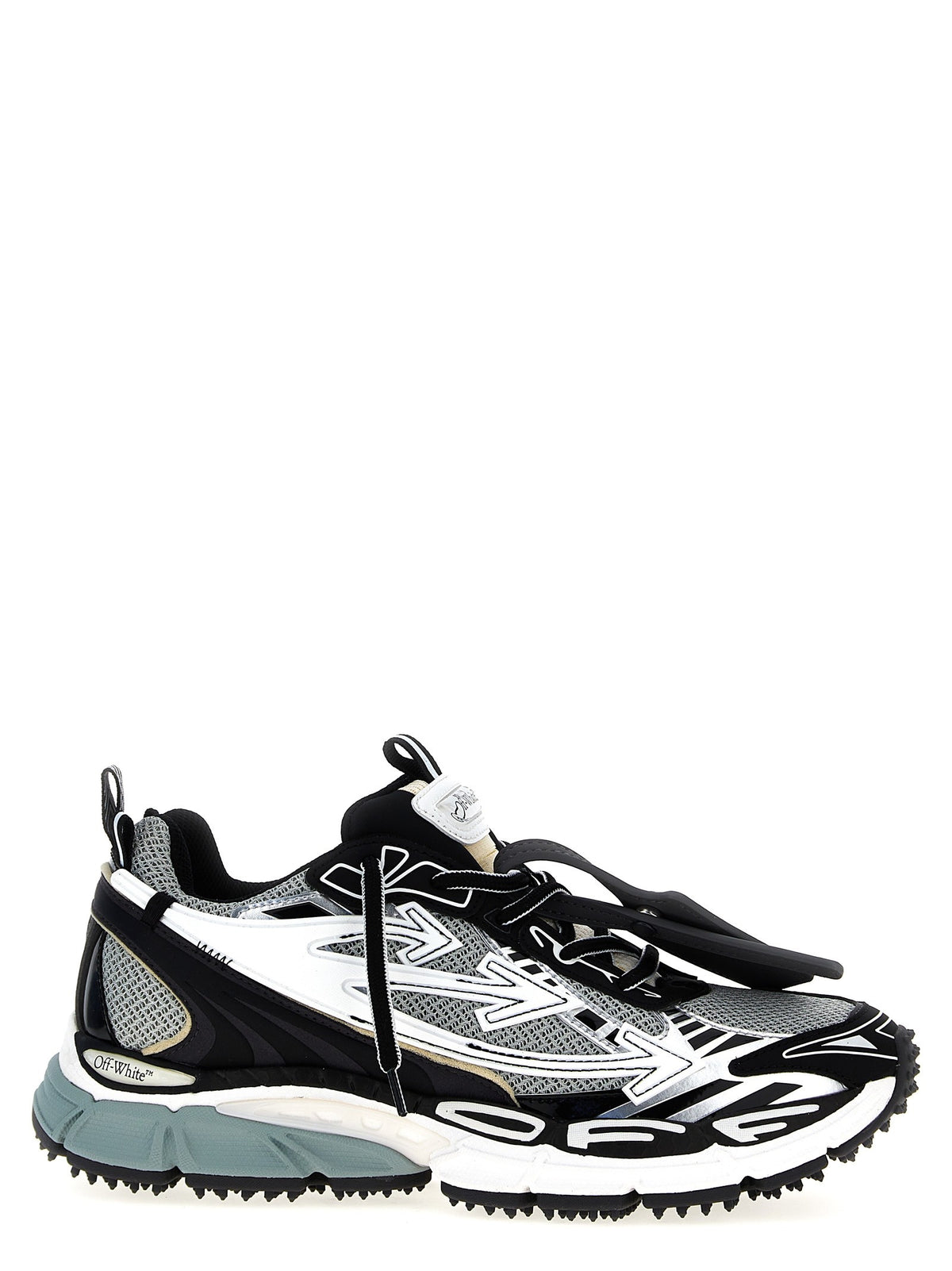 Off-White Be Right Back Sneakers – Zwart