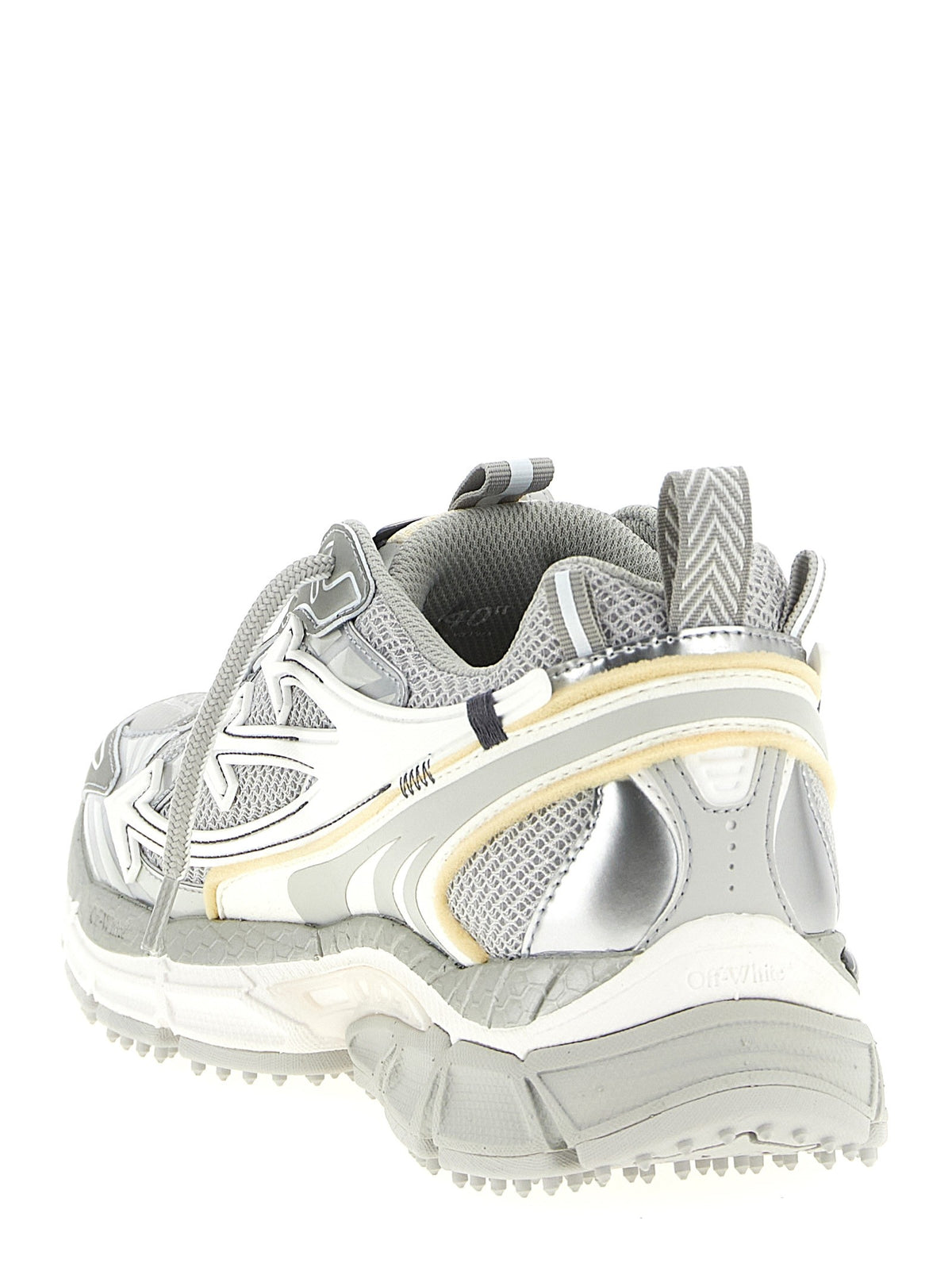 Off-White Be Right Back Sneakers Heren – Zilver