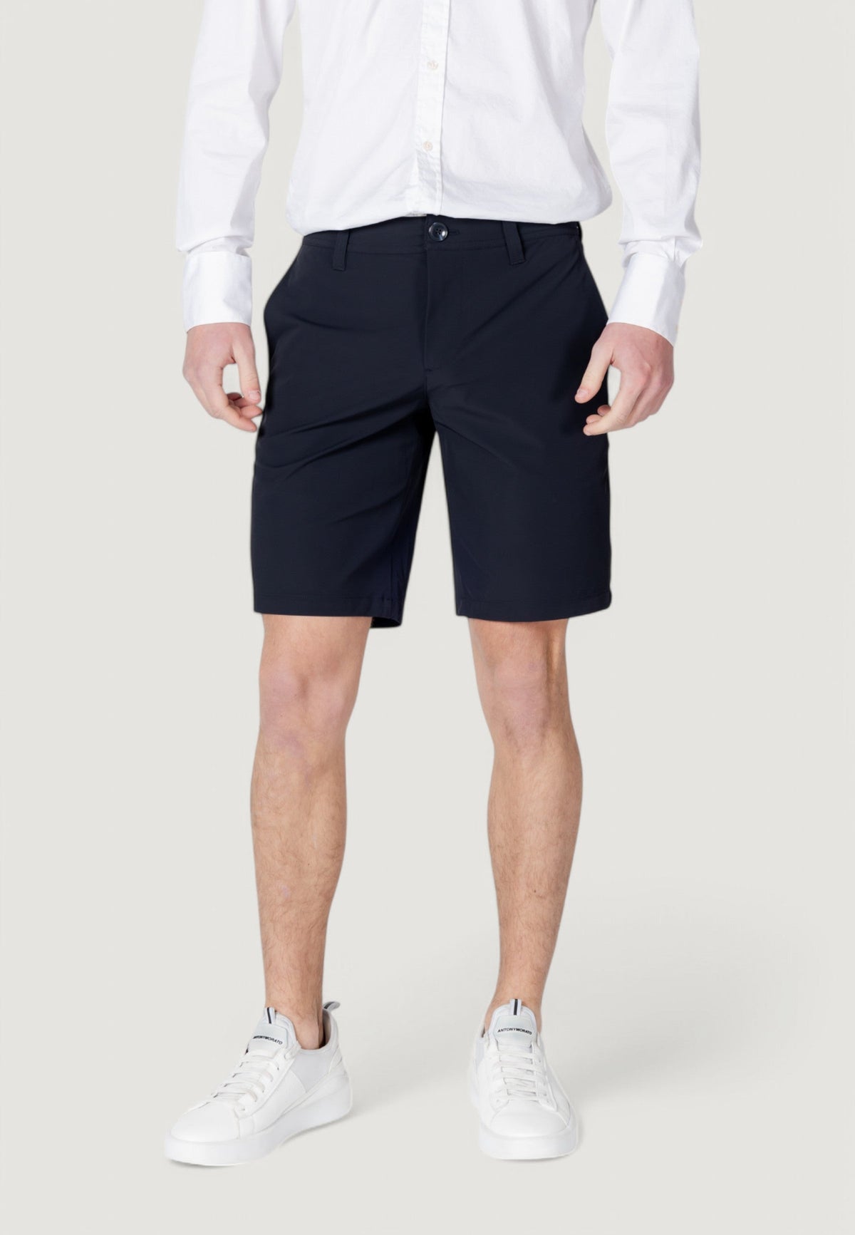 Armani Exchange Bermuda van Polyamide – Marineblauw