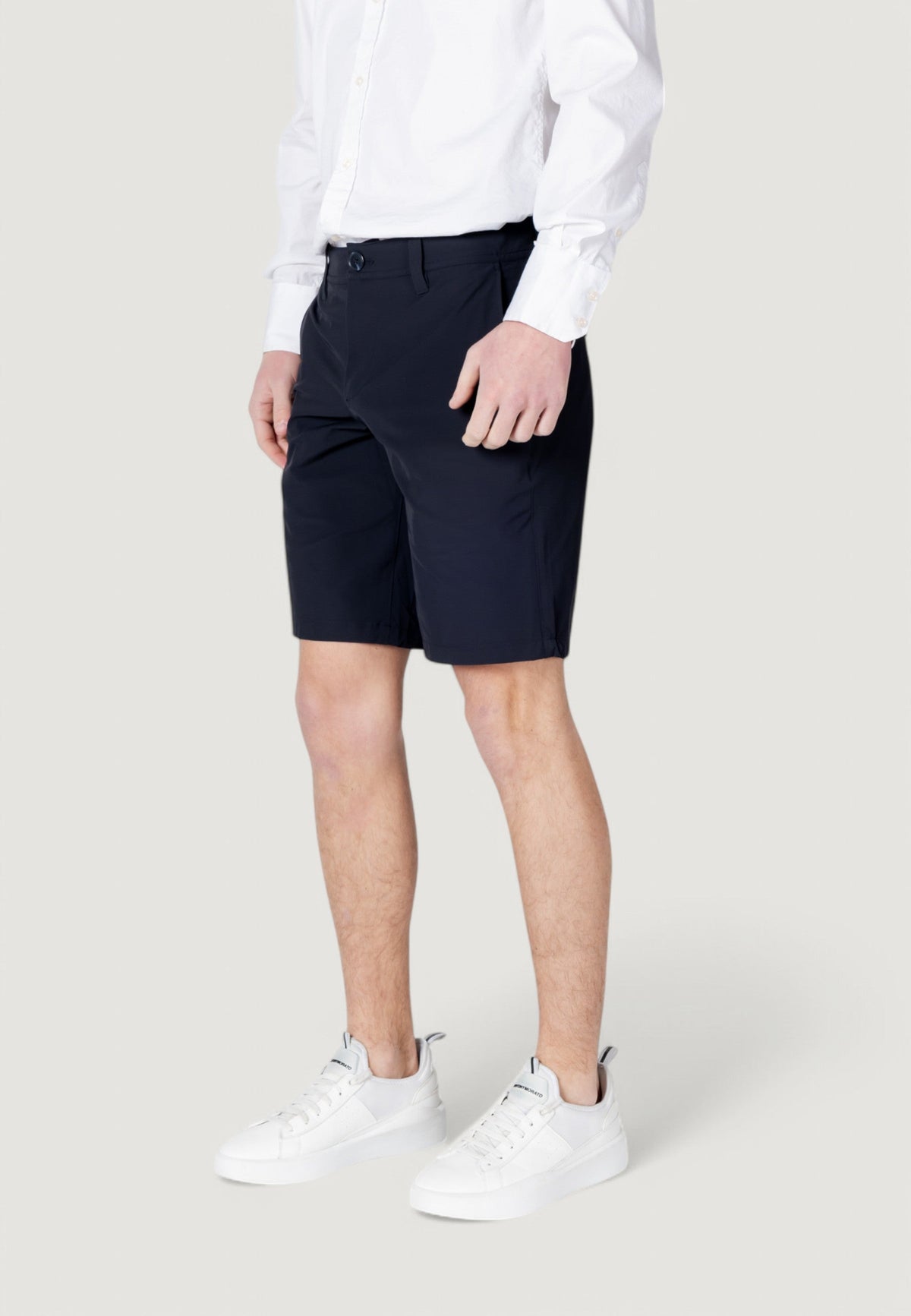 Armani Exchange Bermuda van Polyamide – Marineblauw