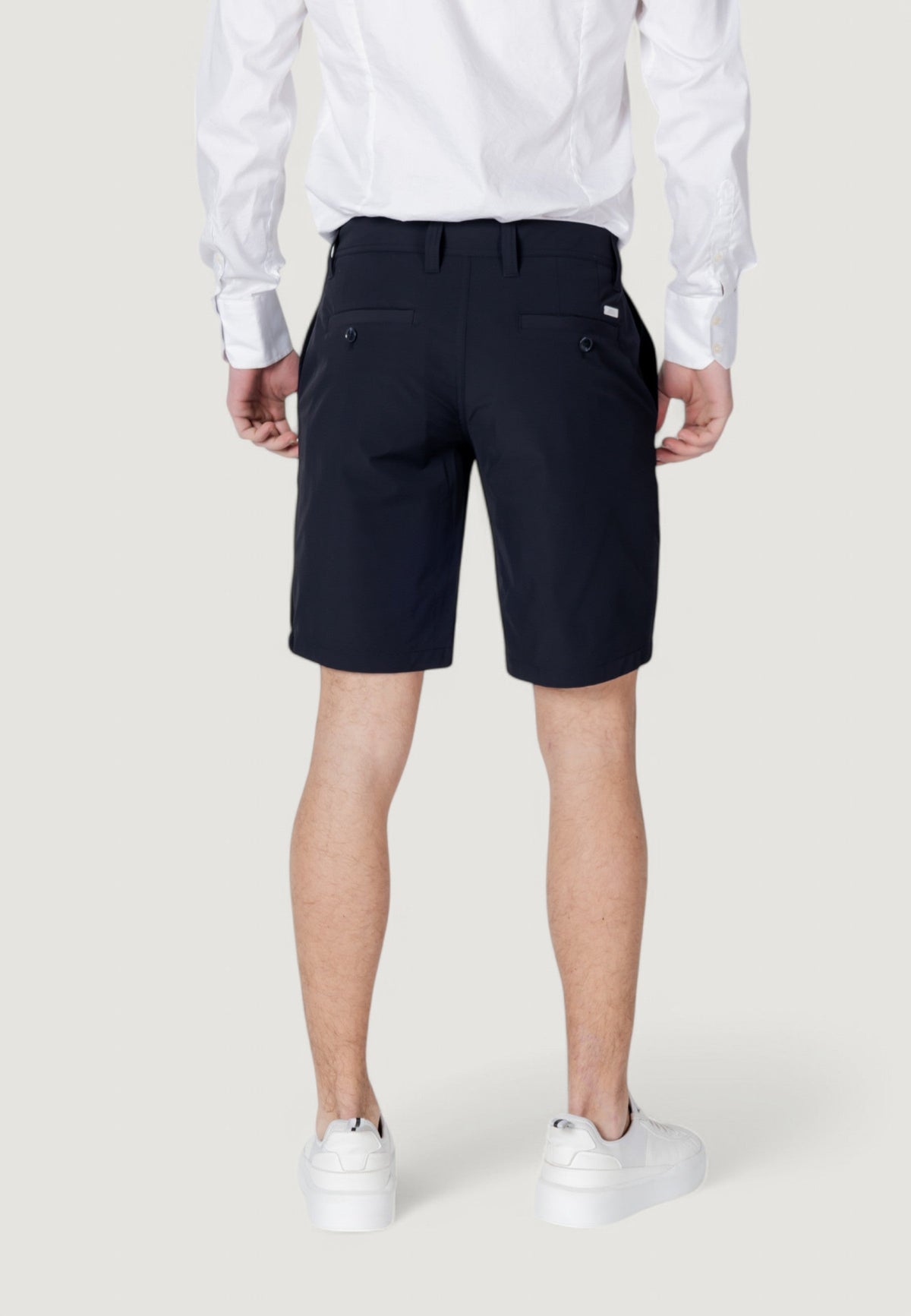 Armani Exchange Bermuda van Polyamide – Marineblauw