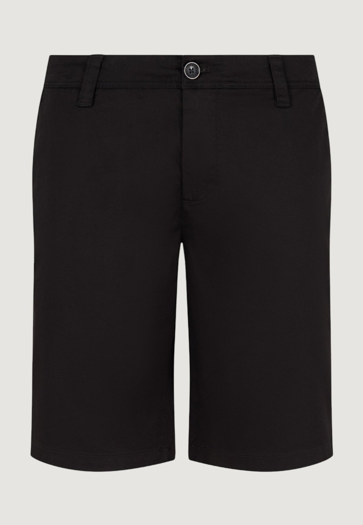 Armani Exchange Bermuda met Rits en Knopen – Zwart