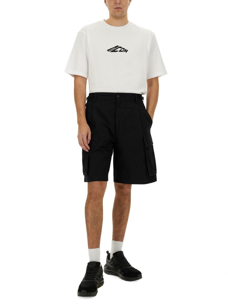 Dsquared2 Cargo Bermuda – Zwart