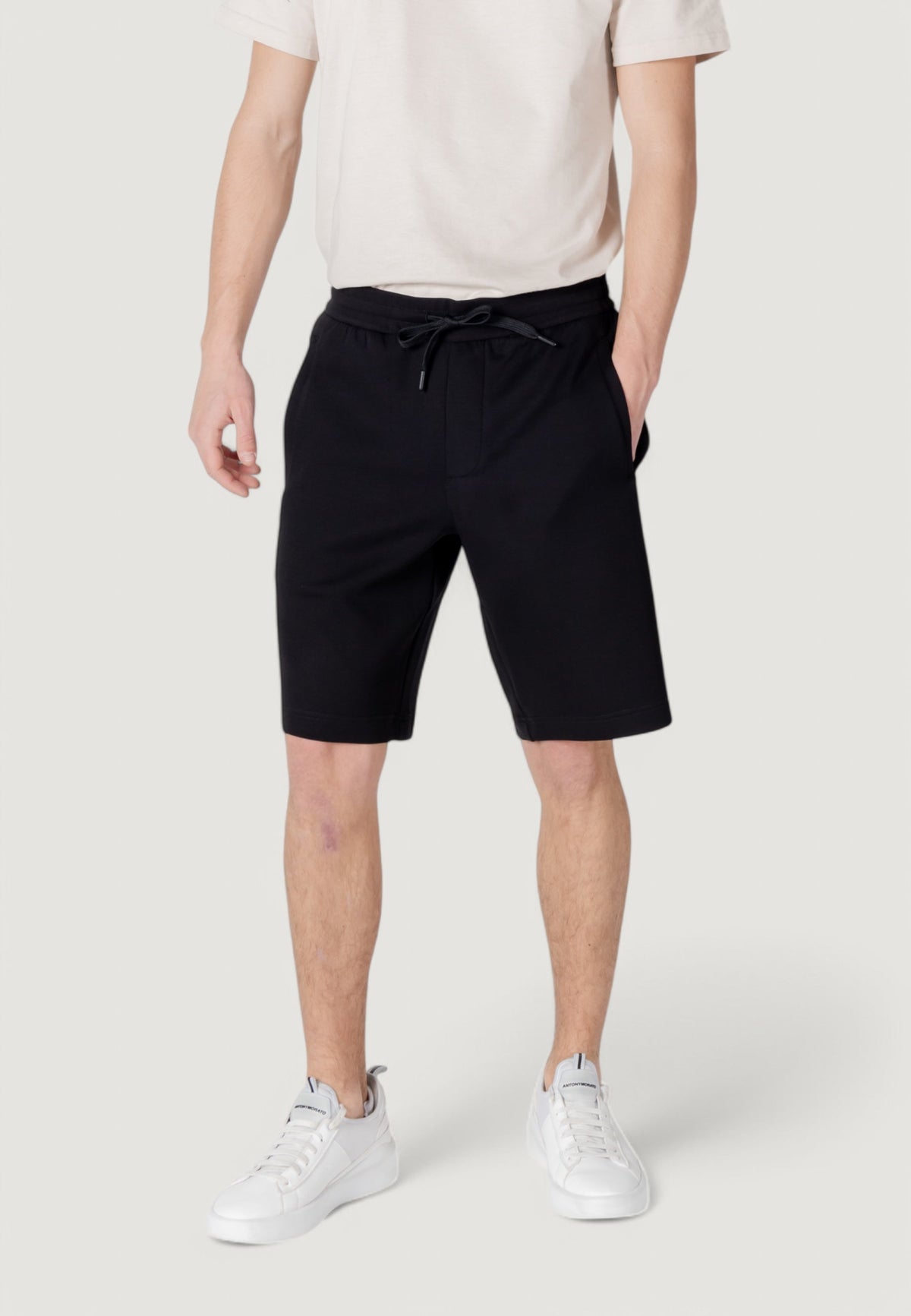 Armani Exchange Sportbermuda – Zwart