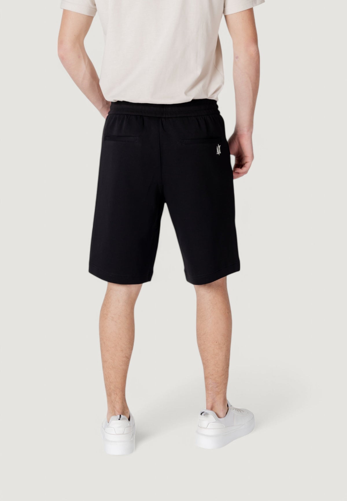 Armani Exchange Sportbermuda – Zwart