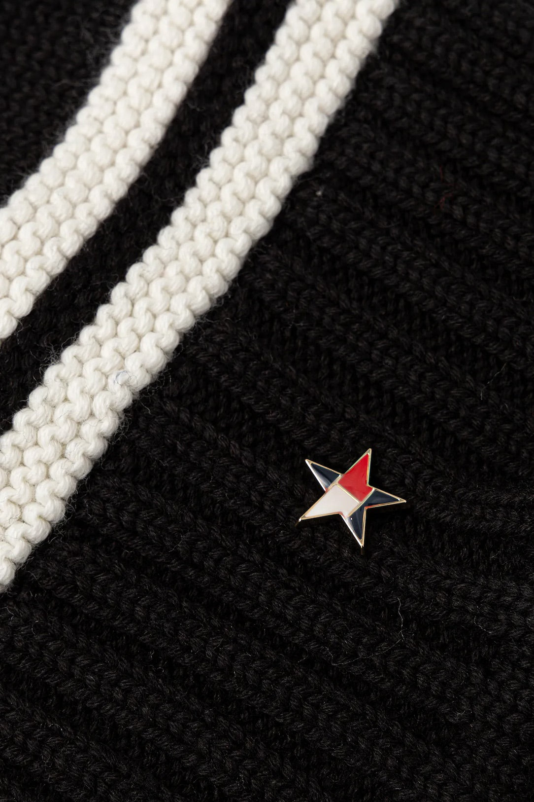 Tommy Hilfiger Muts van Wol en Acryl – Zwart
