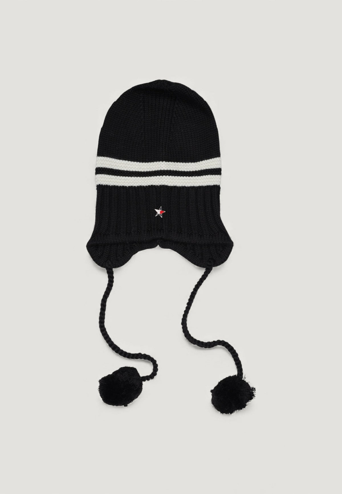 Tommy Hilfiger Muts van Wol en Acryl – Zwart
