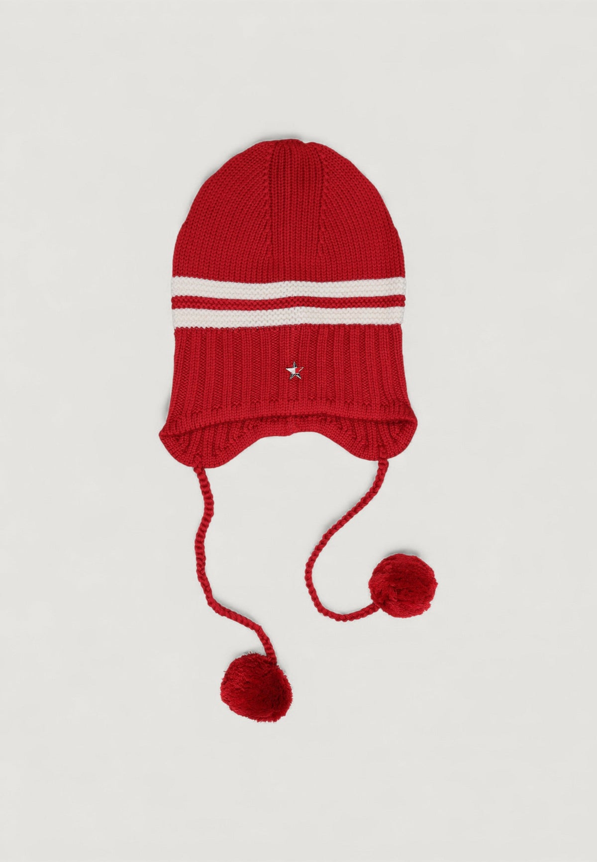 Tommy Hilfiger Muts van Wol en Acryl – Rood