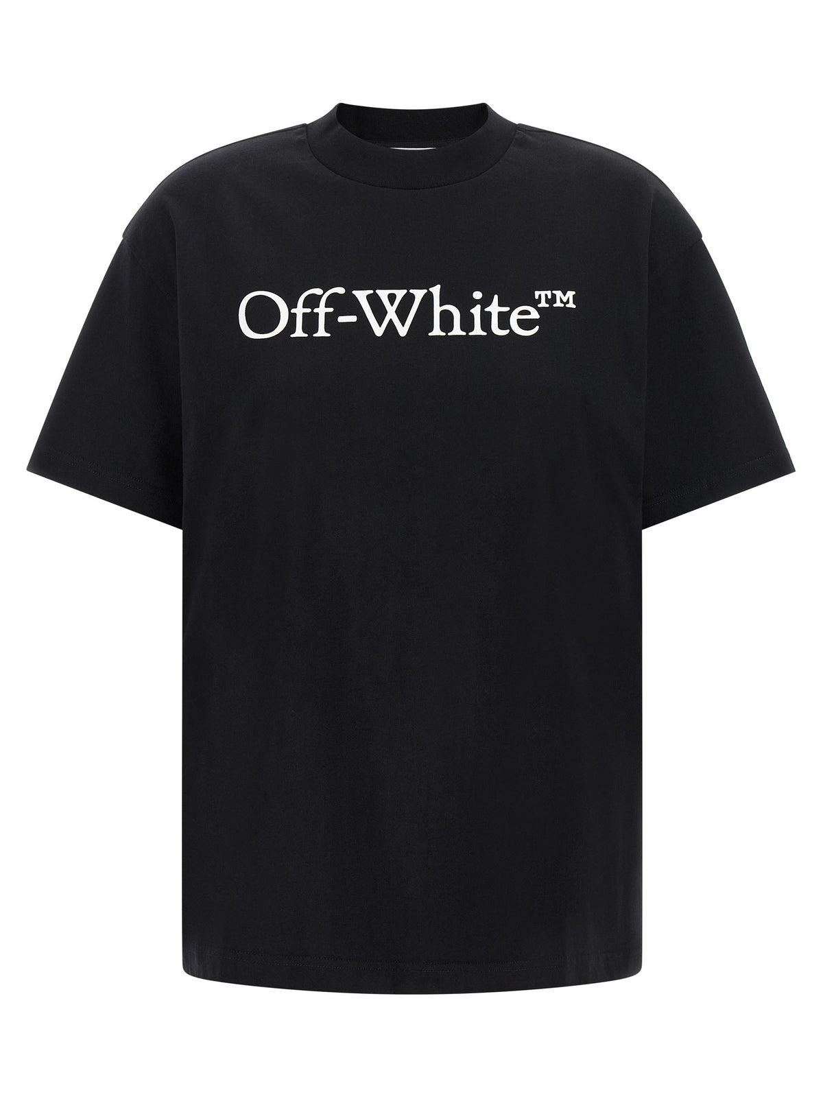 Off-White Big Logo Bookish T-shirt – Zwart