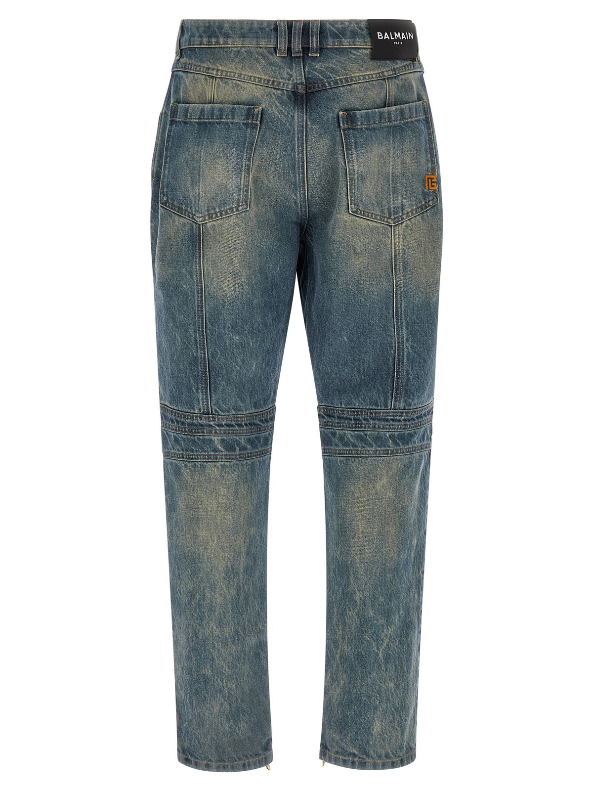 Balmain Biker Jeans – Middenblauw