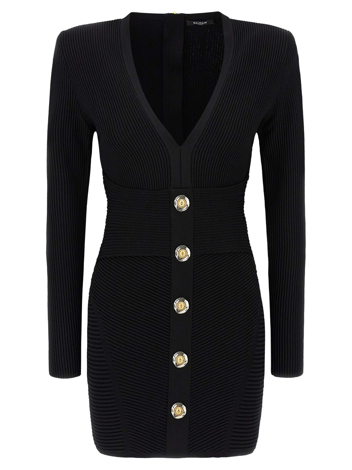 Balmain Bodycon Jurk – Zwart