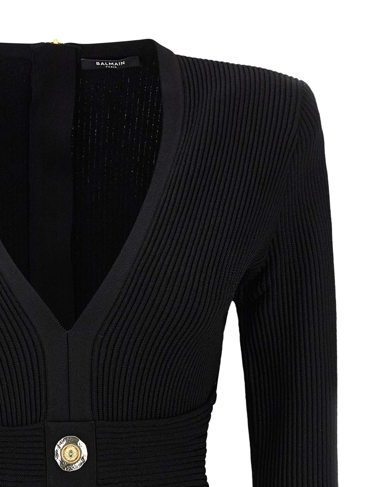 Balmain Bodycon Jurk – Zwart