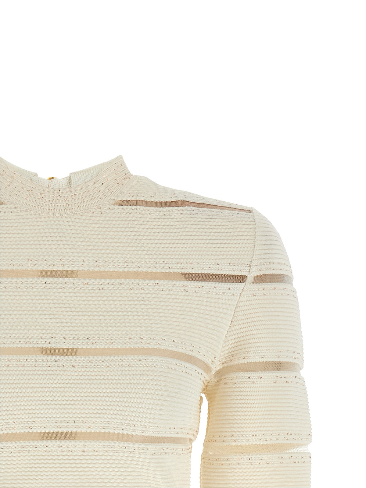 Balmain Bodycon Jurk – Wit