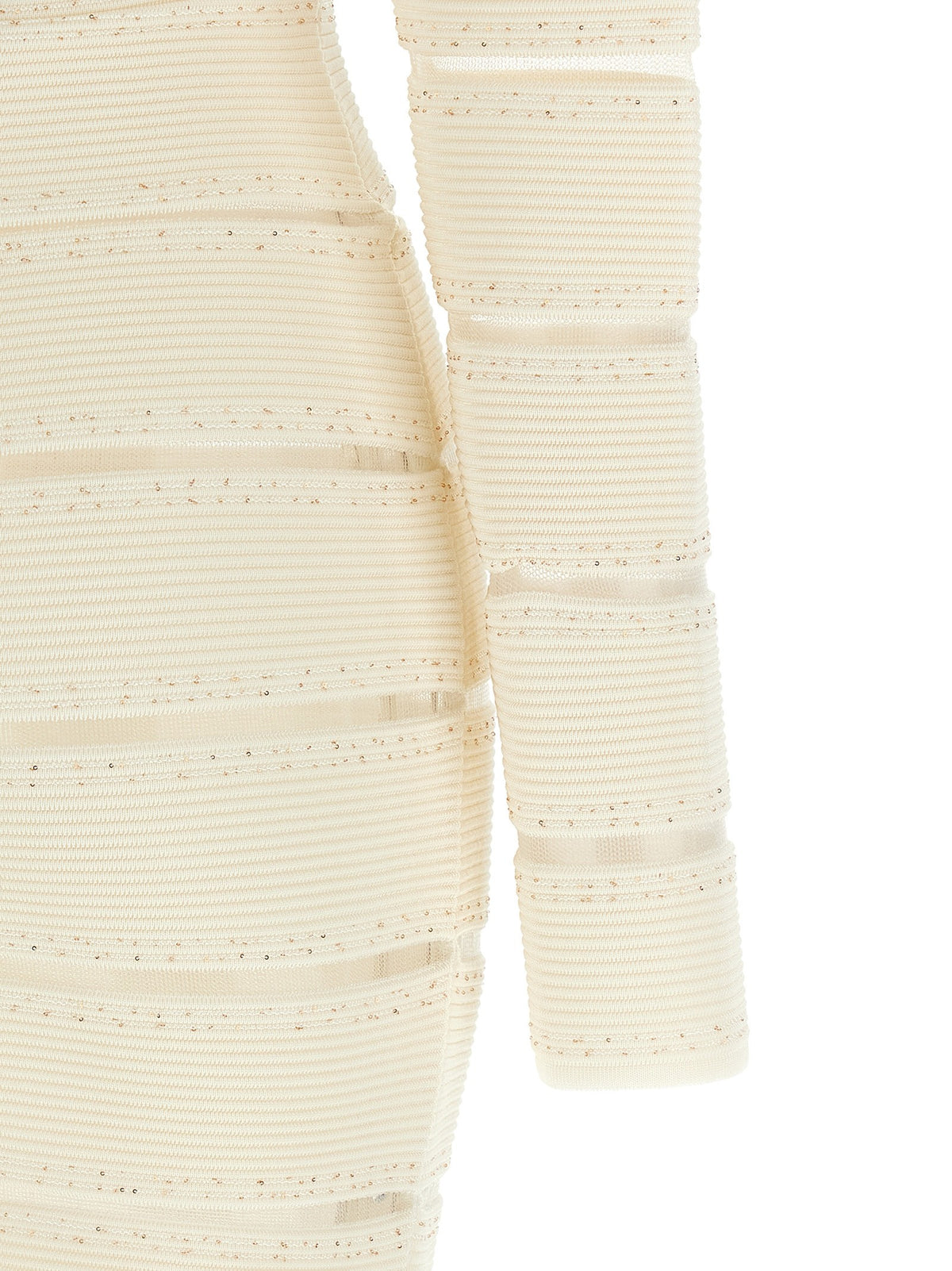 Balmain Bodycon Jurk – Wit