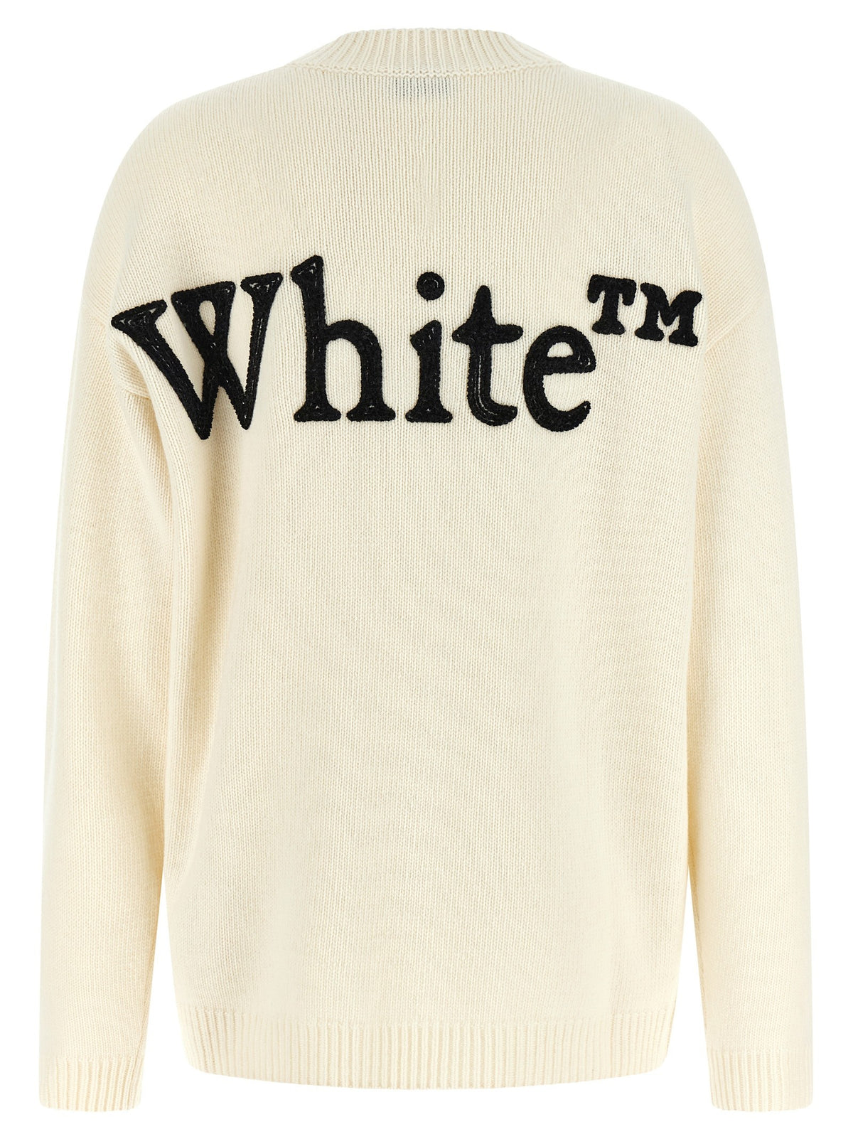 Off-White Bookish Shared Trui – Gebroken wit / Zwart