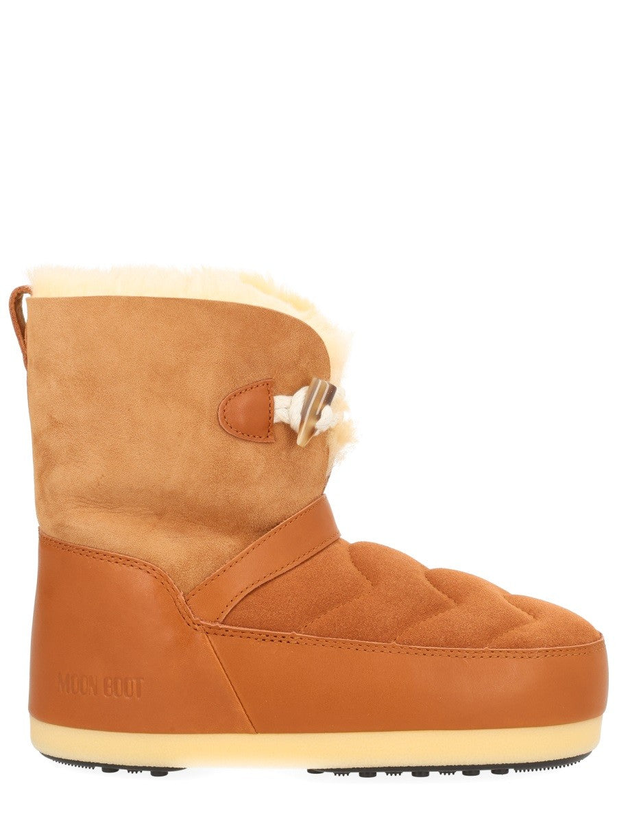 Moon Boot EVX Igloo Enkellaarzen – Beige