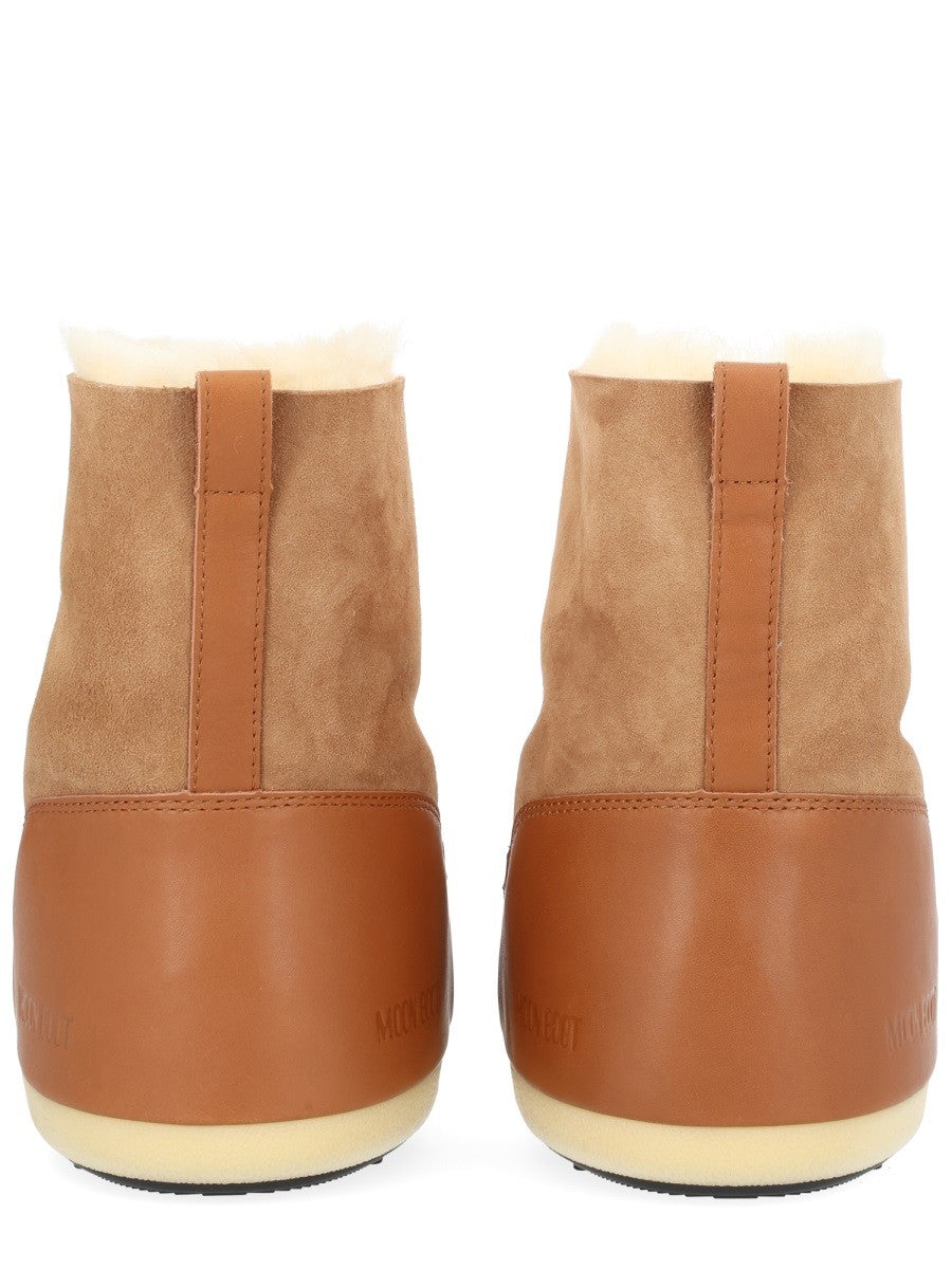 Moon Boot EVX Igloo Enkellaarzen – Beige
