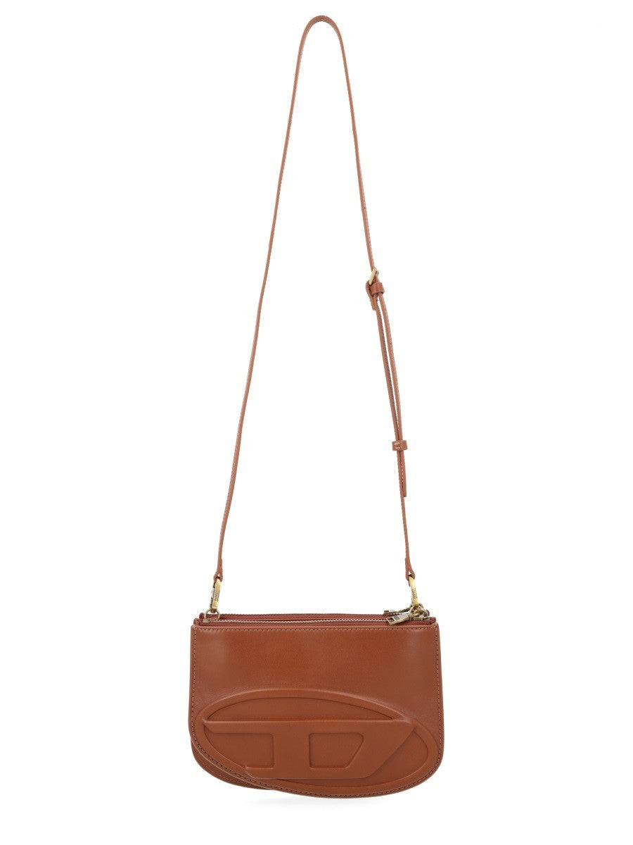 Diesel 1DR Twin Schoudertas – Cognac