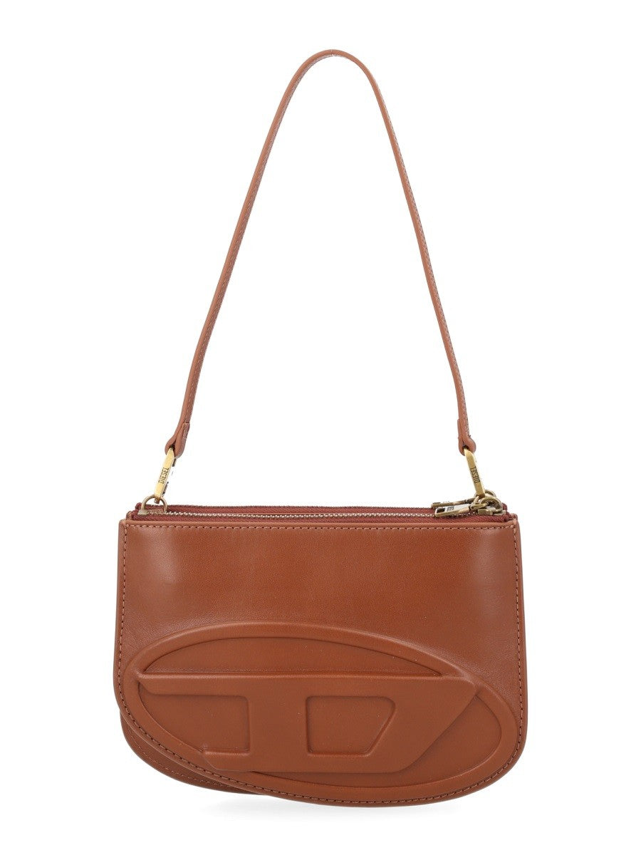 Diesel 1DR Twin Schoudertas – Cognac