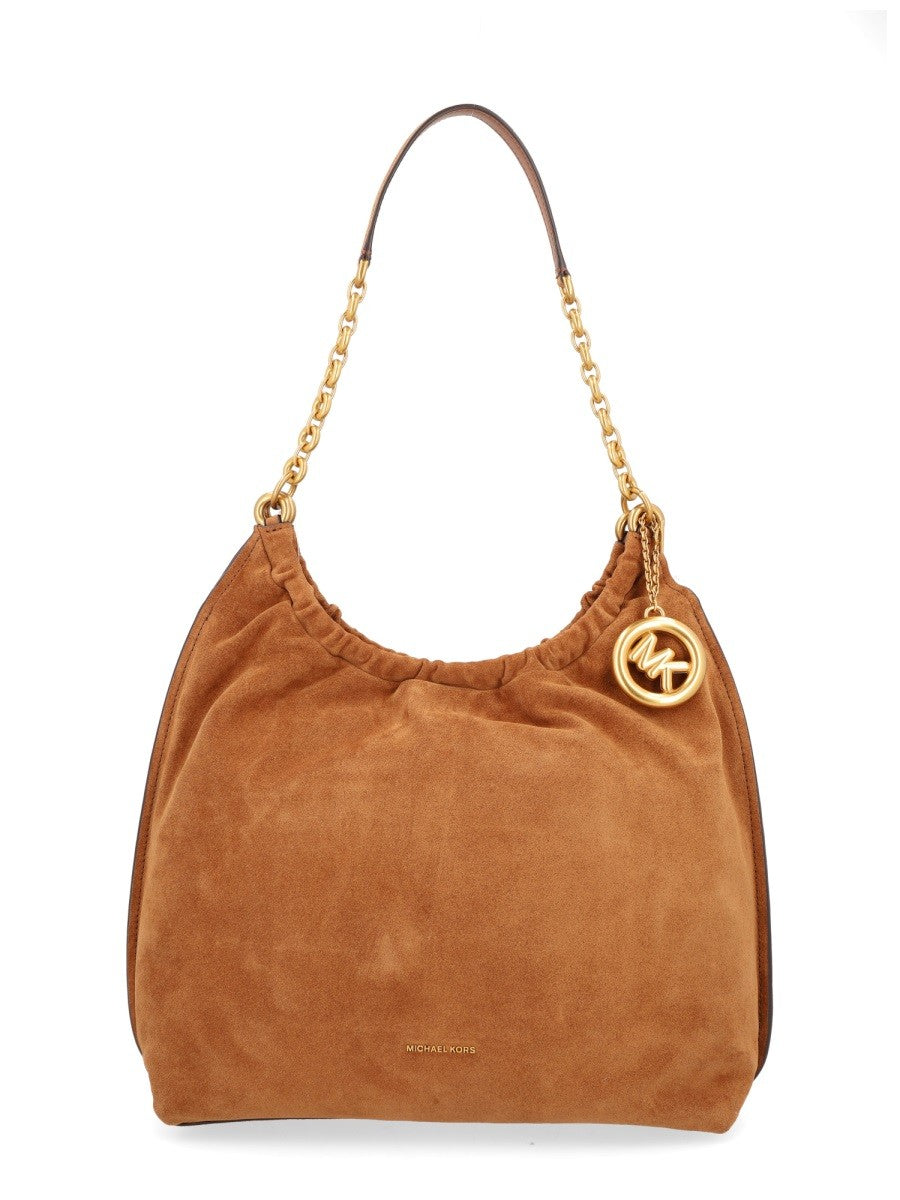 Michael Kors Indie Schoudertas Large – Cognac
