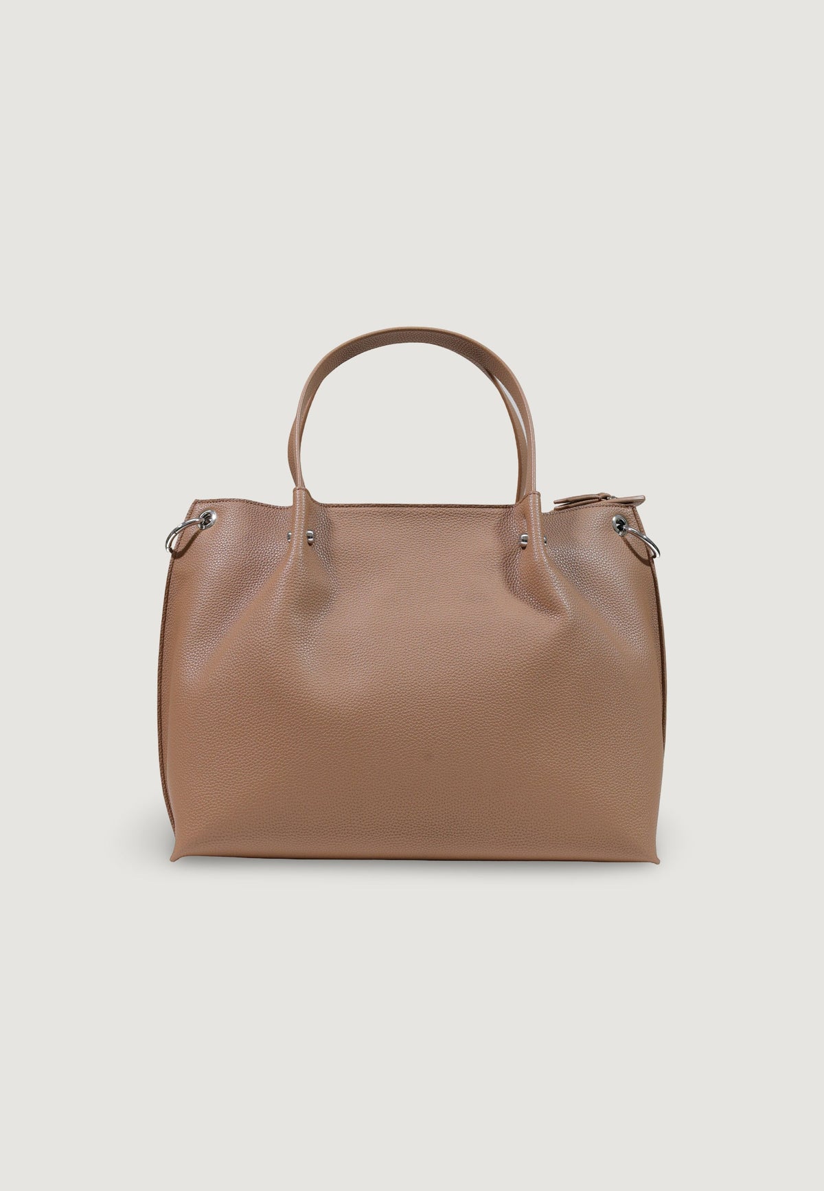 Armani Exchange Grote Schoudertas – Beige