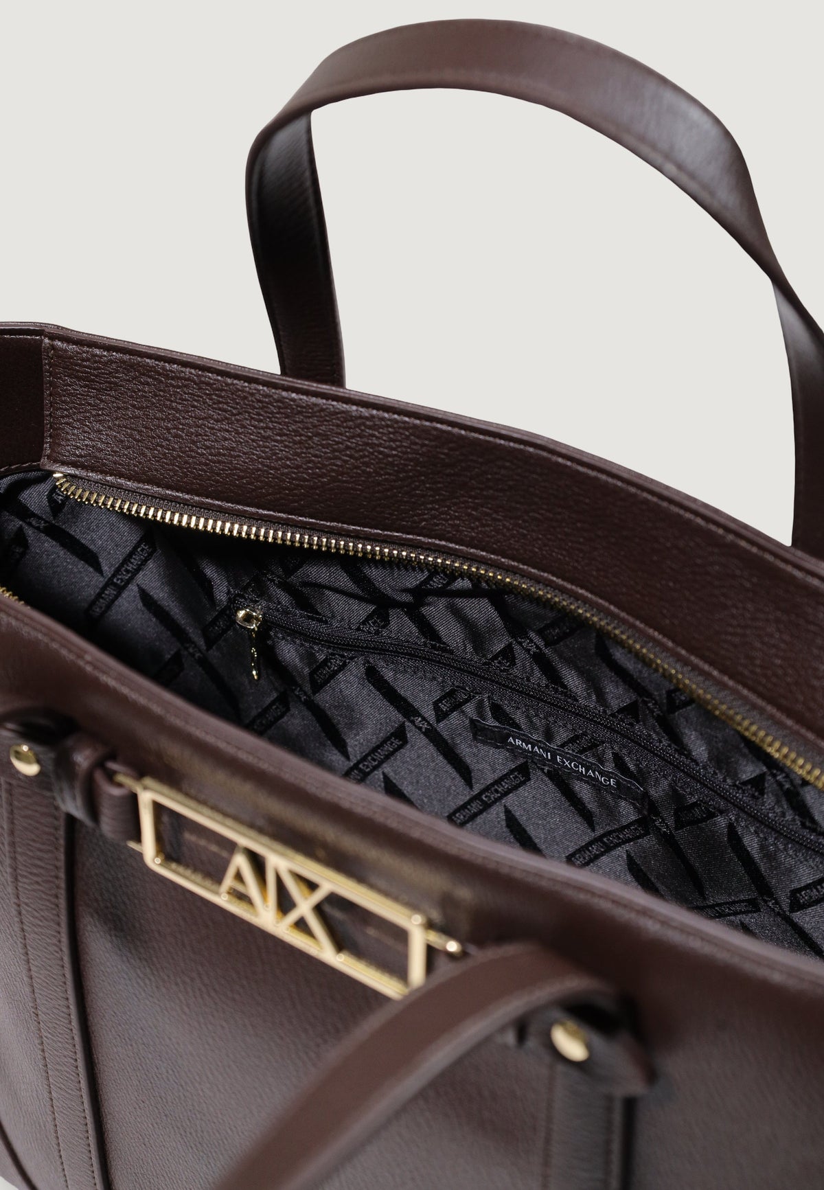 Armani Exchange Grote Handtas – Bruin