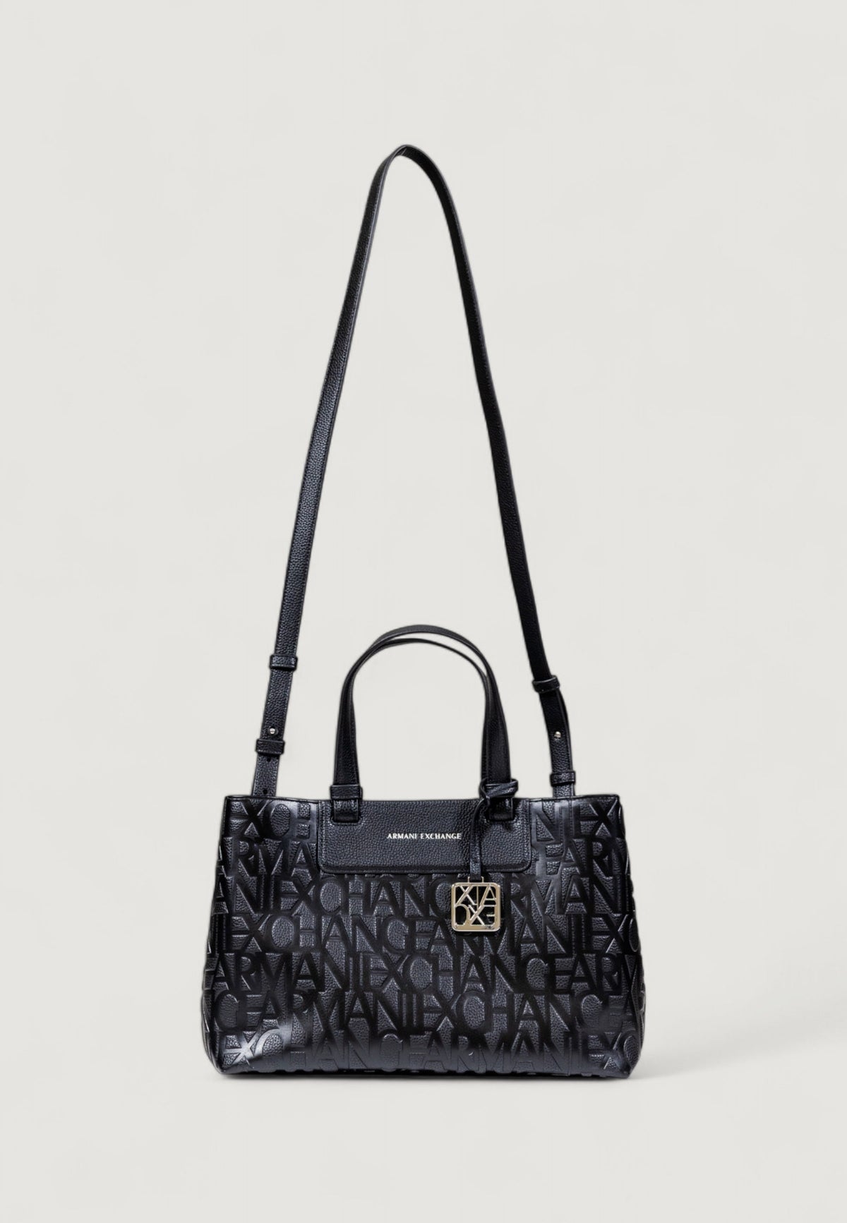 Armani Exchange Handtas met Schouderriem – Zwart