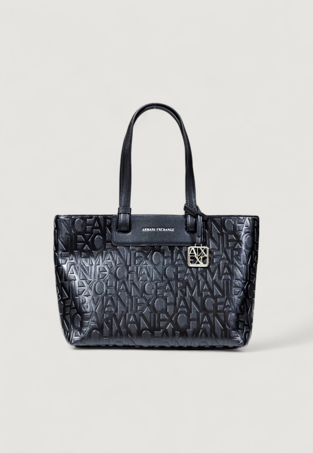 Armani Exchange Handtas met Print – Zwart