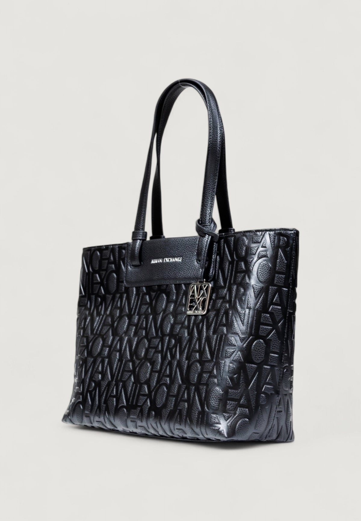 Armani Exchange Handtas met Print – Zwart