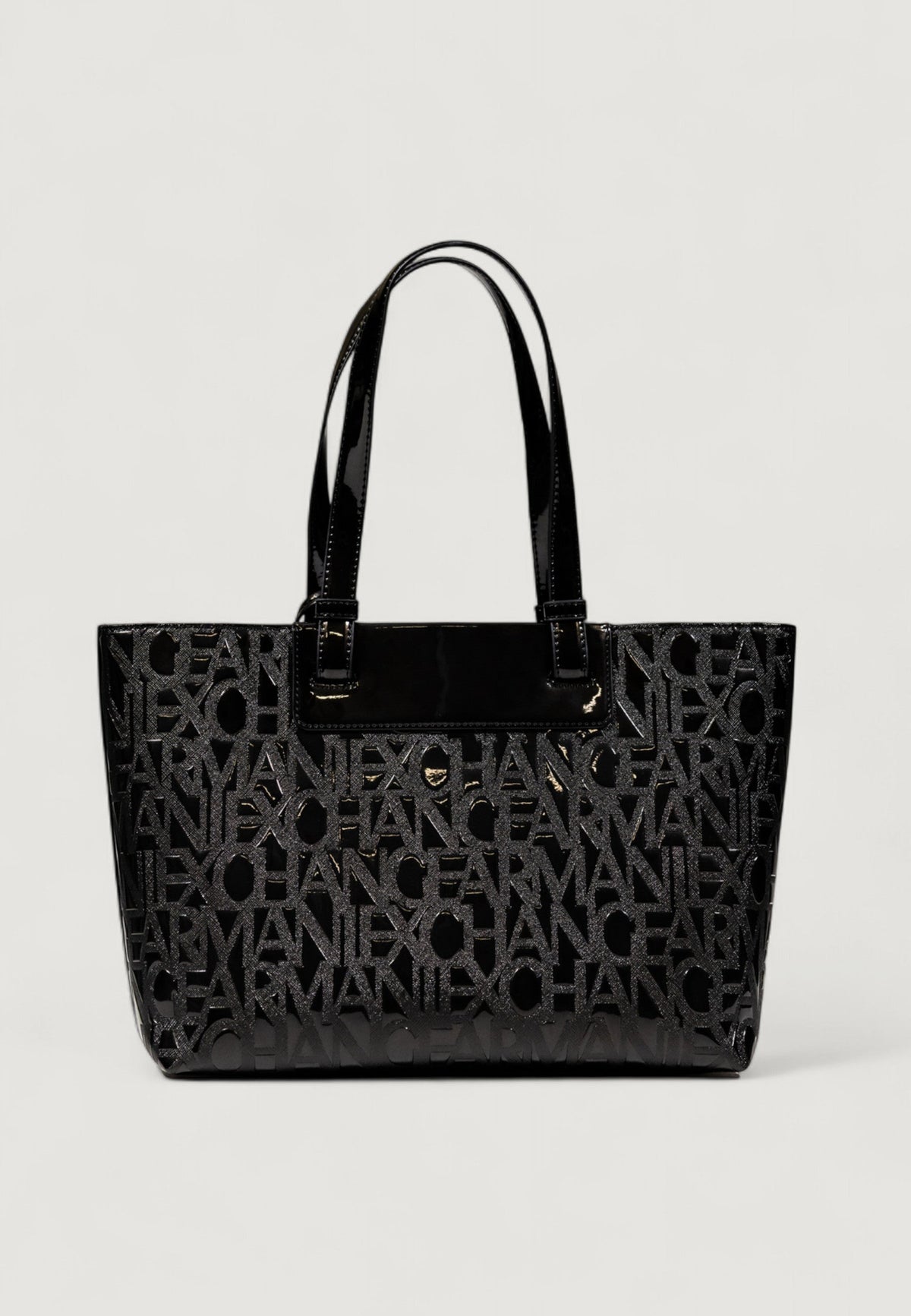 Armani Exchange Handtas met Print – Zwart