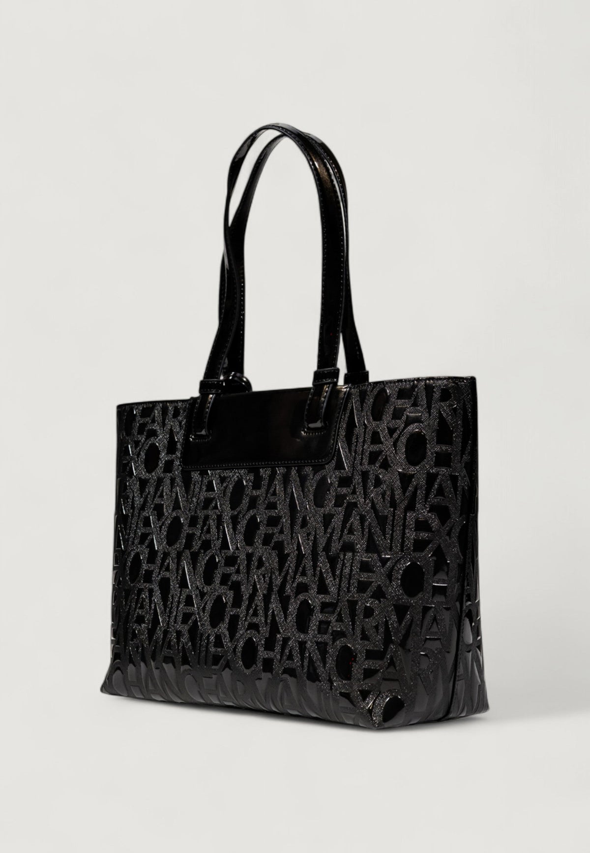 Armani Exchange Handtas met Print – Zwart