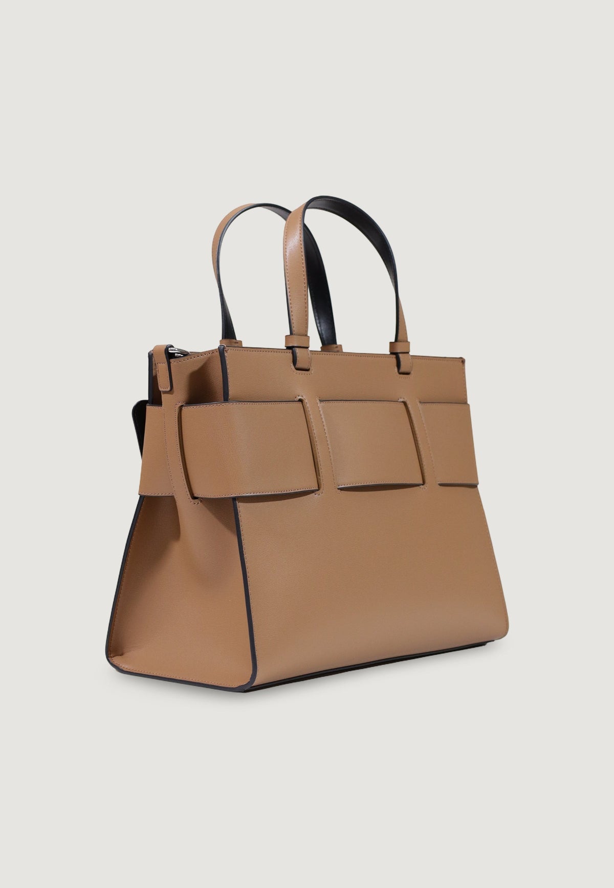 Armani Exchange Grote Handtas met Binnenvakken – Bruin