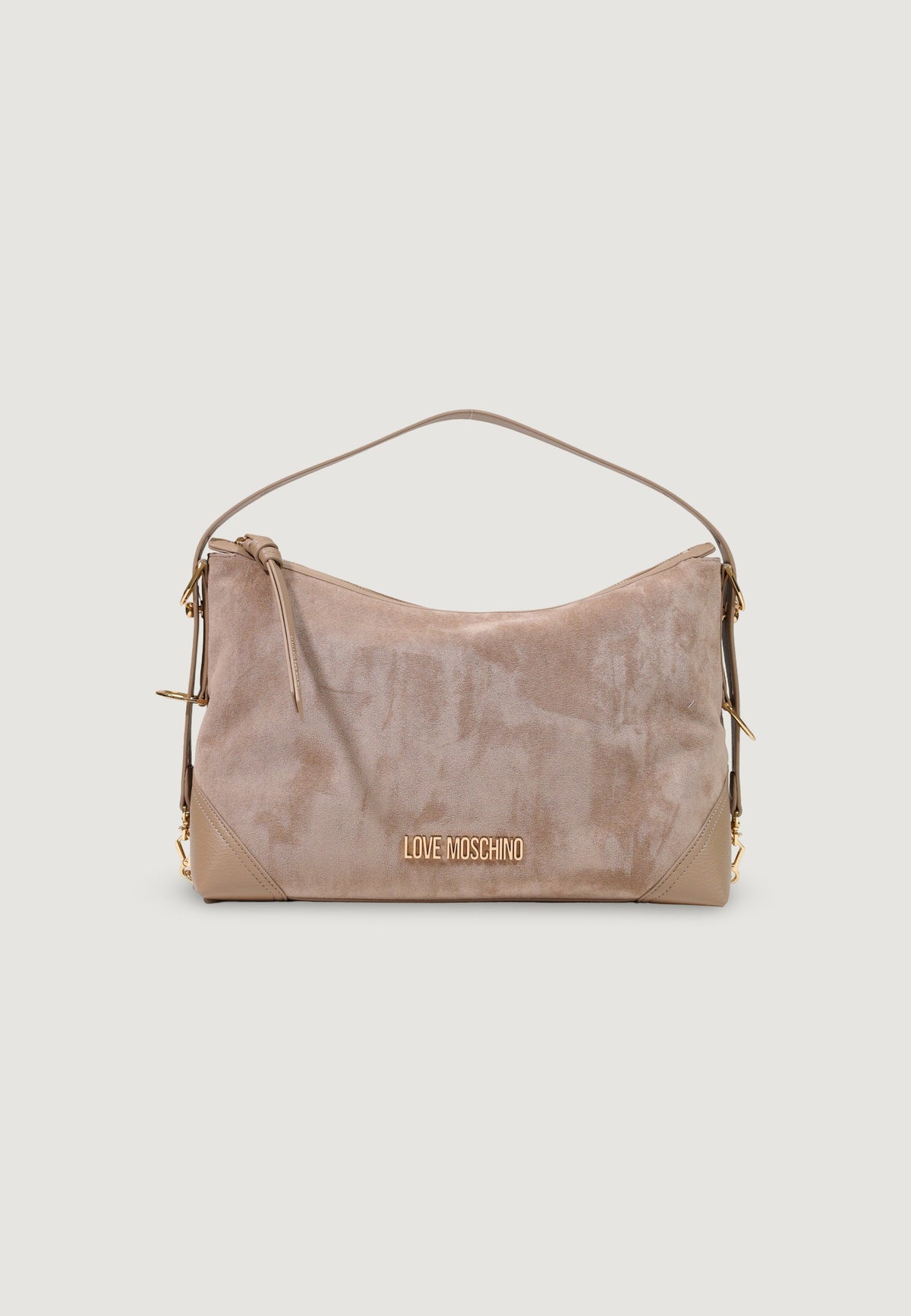 Love Moschino Polyester Handtas – Beige