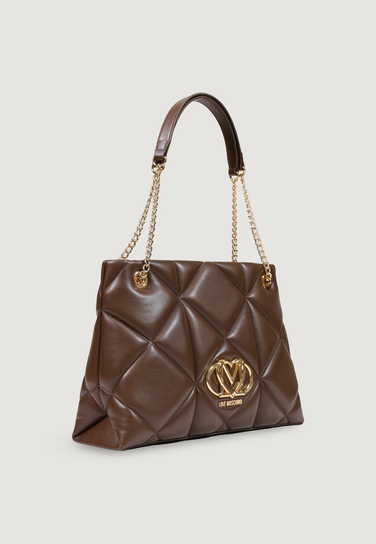 Love Moschino Handtas met Binnenzak – Bruin