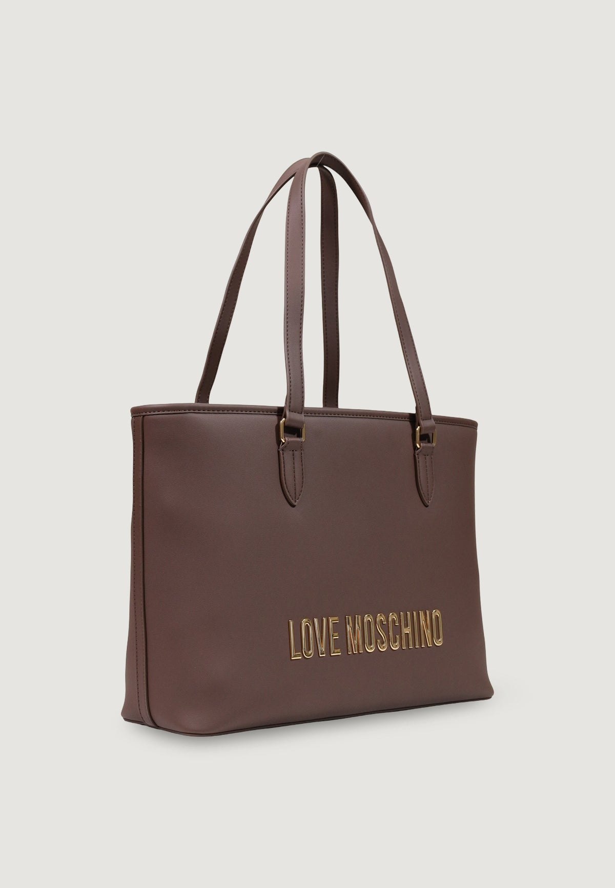 Love Moschino Handtas met Ritszakken – Bruin