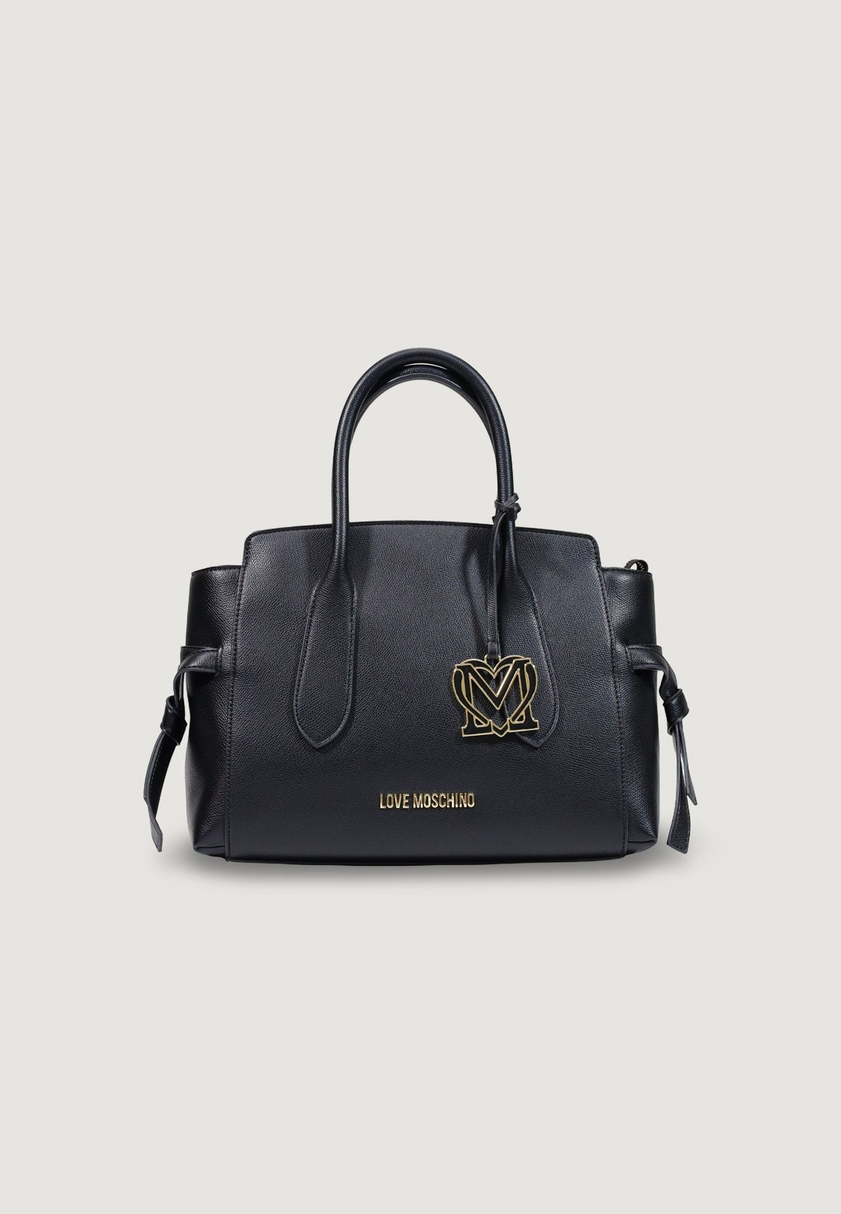 Love Moschino Schoudertas met Binnenvakken – Zwart