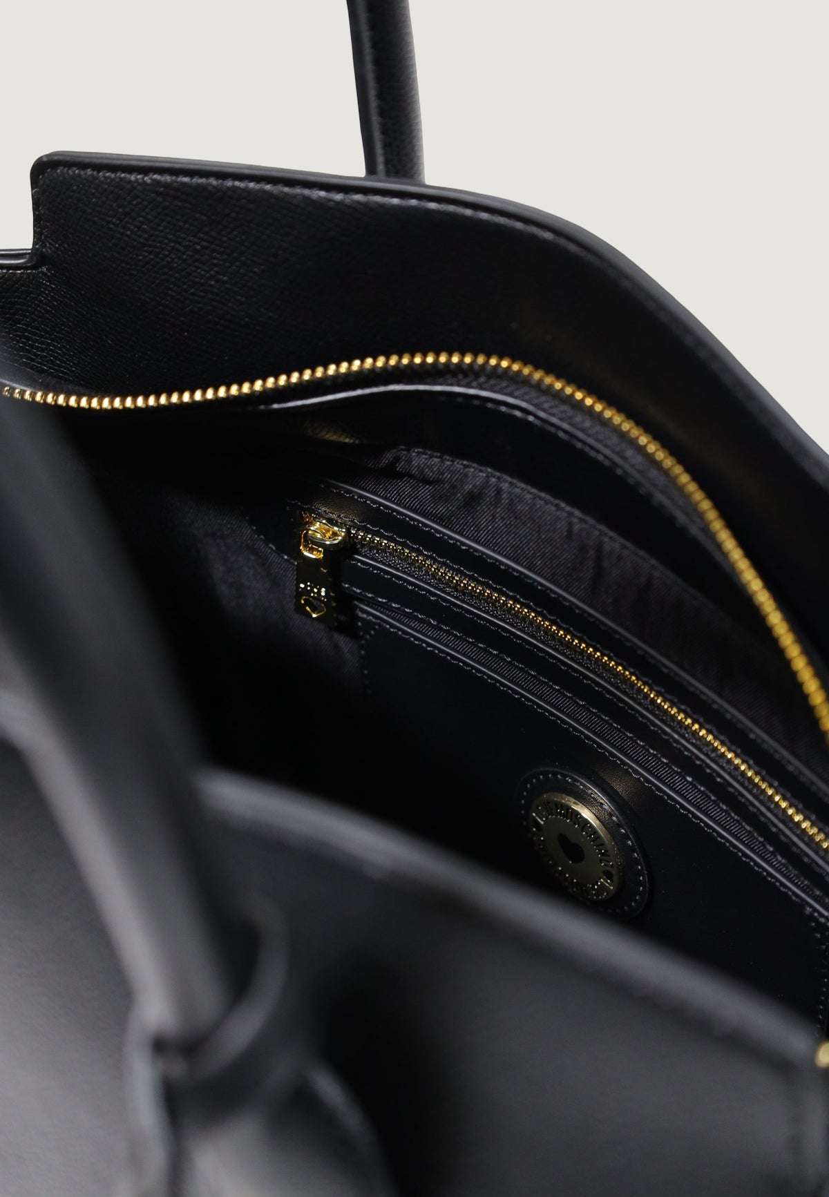 Love Moschino Schoudertas met Binnenvakken – Zwart