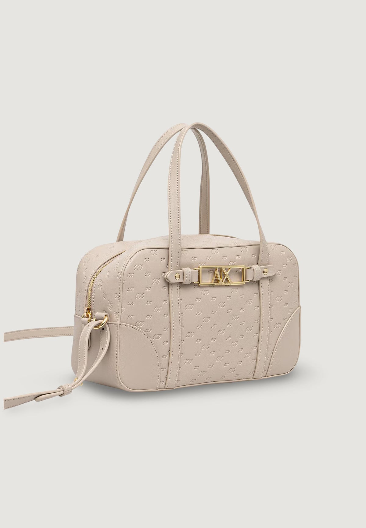Armani Exchange Middelgrote Schoudertas – Beige