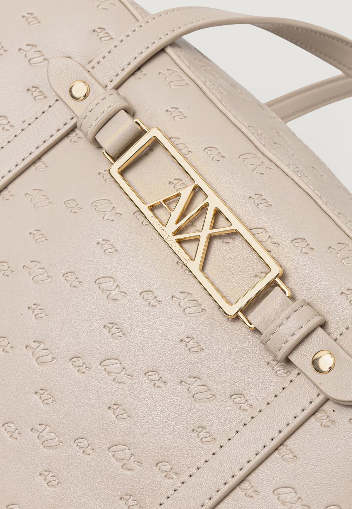 Armani Exchange Middelgrote Schoudertas – Beige