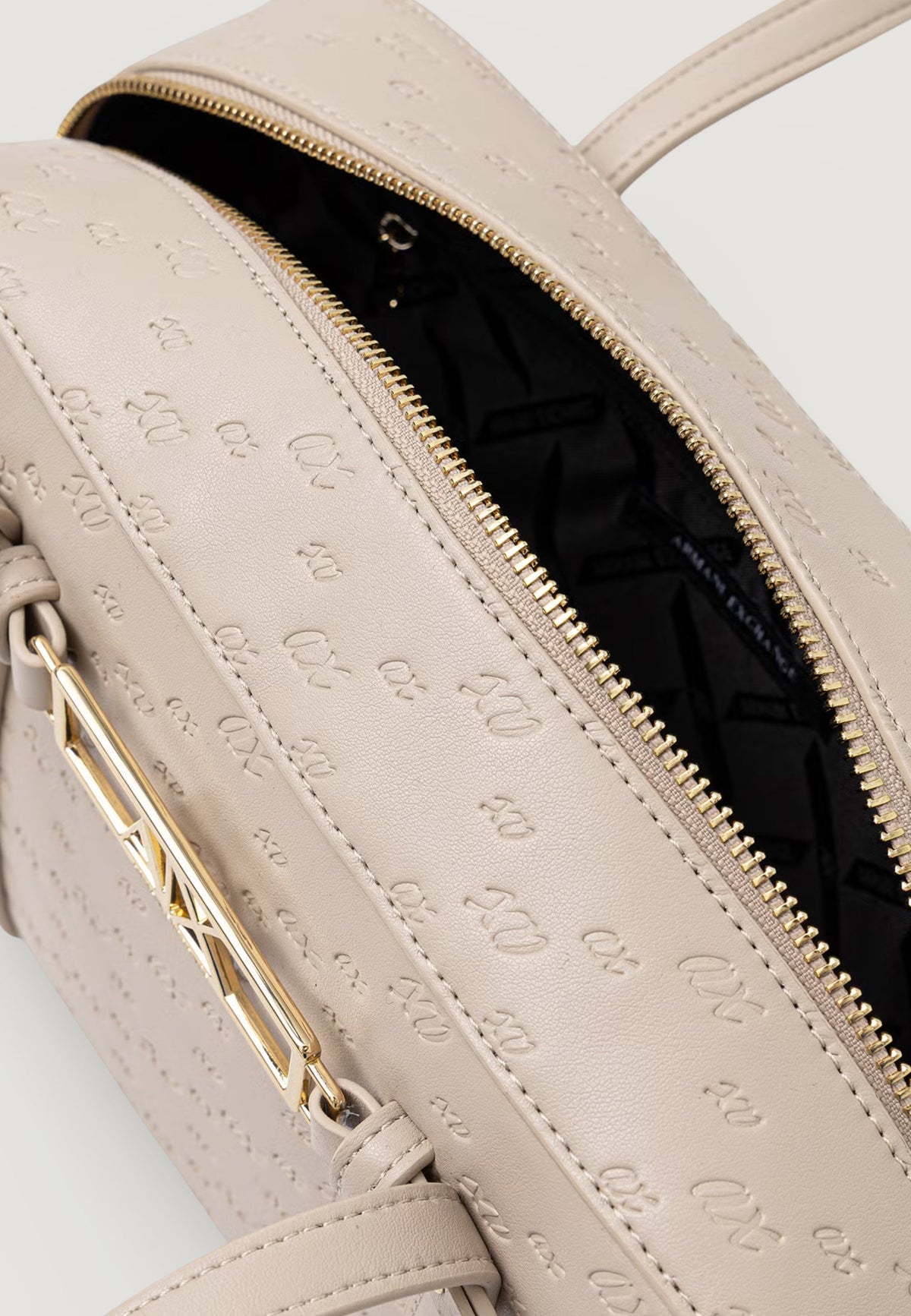 Armani Exchange Middelgrote Schoudertas – Beige