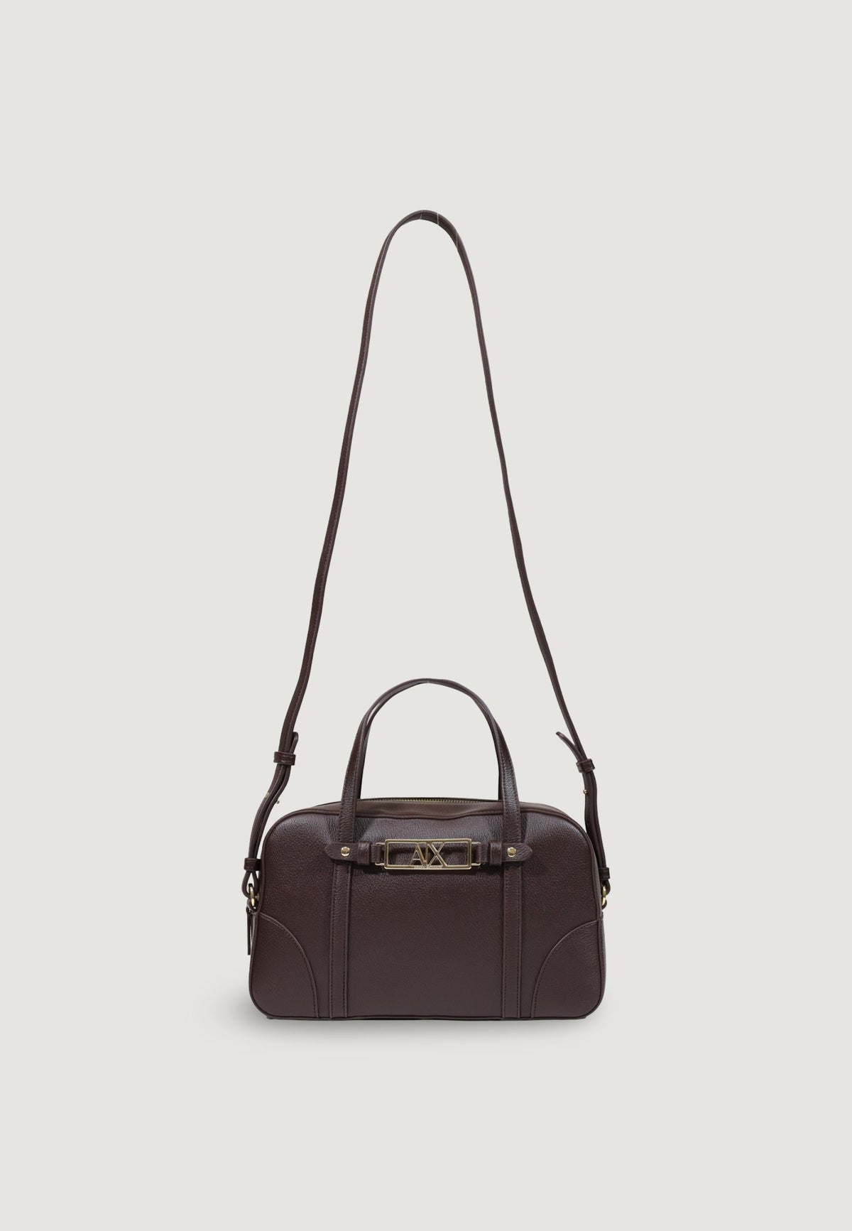 Armani Exchange Middelgrote Handtas met Schouderriem – Bruin