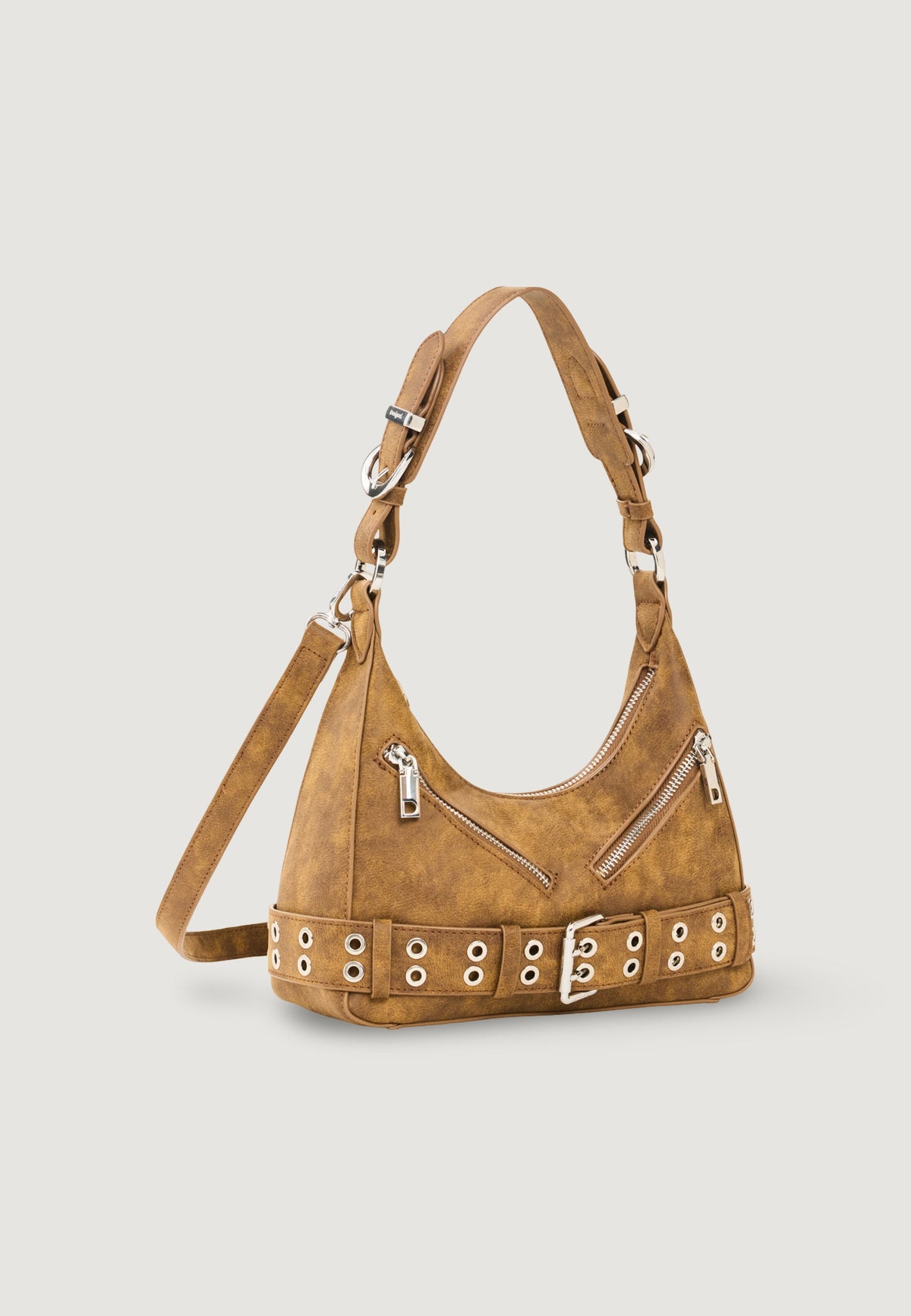 Desigual Valentine Heave Schoudertas – Camel