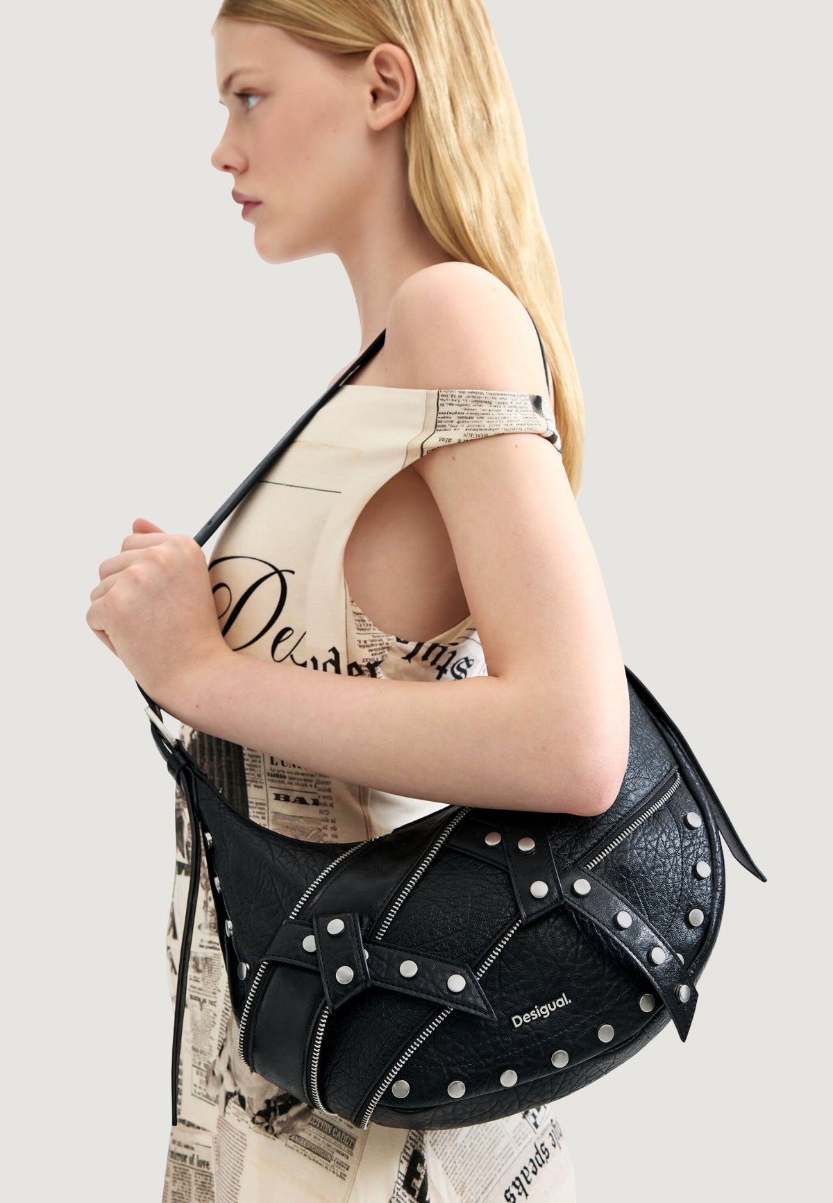 Desigual Centella Calgary 2.0 Schoudertas – Zwart