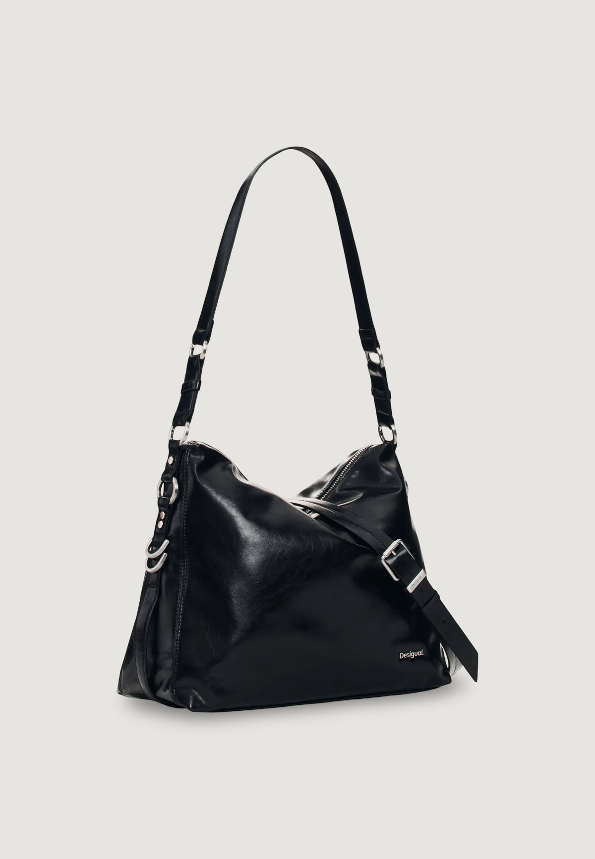 Desigual Nexus Luma Schoudertas – Zwart