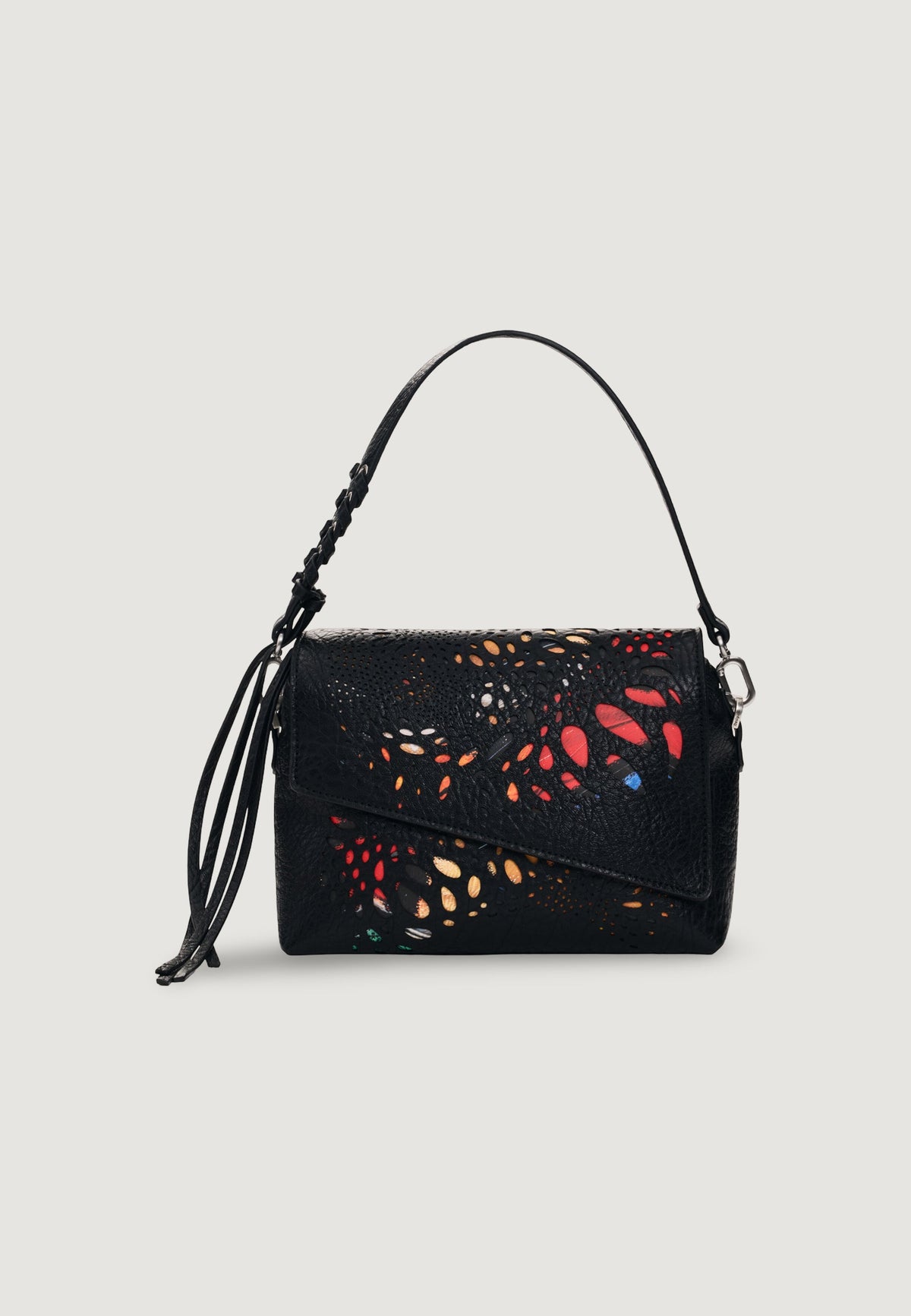 Desigual Notus Print Phuket Schoudertas – Zwart