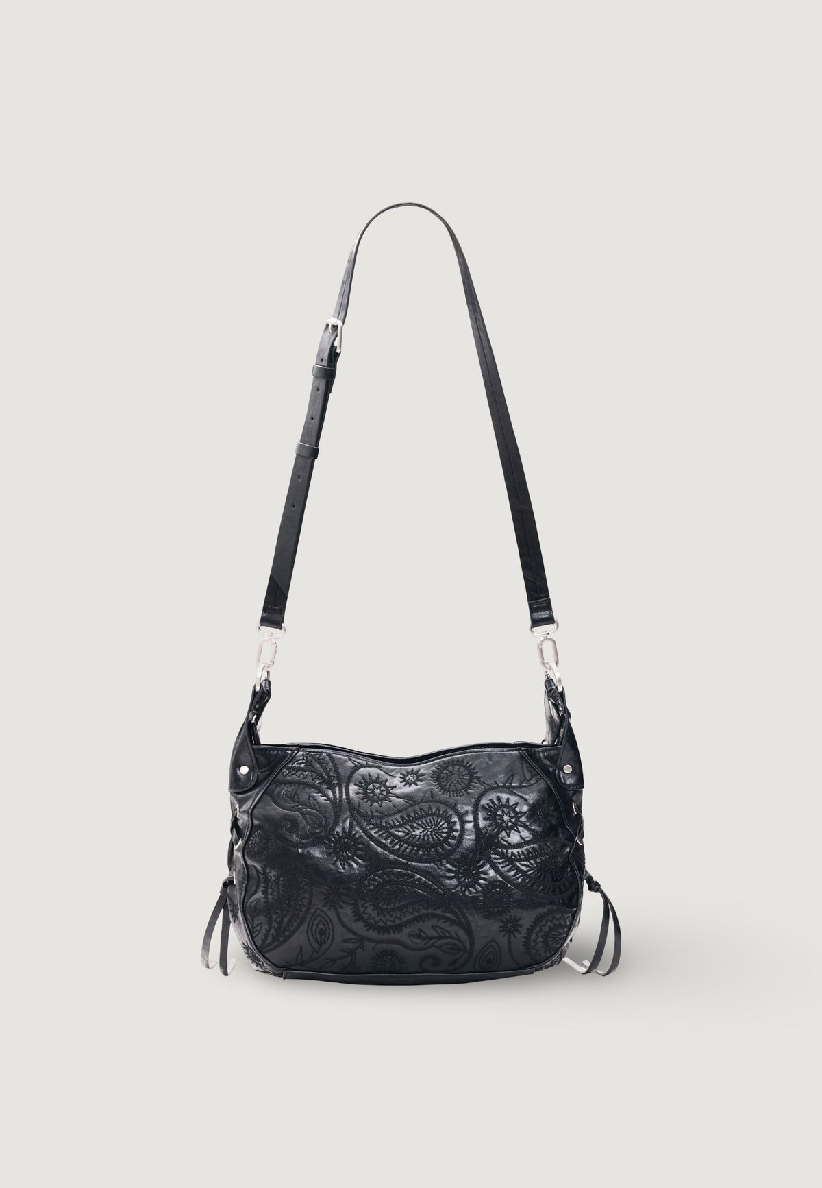 Desigual Siroco Quincy Schoudertas met paisleymotief – Zwart
